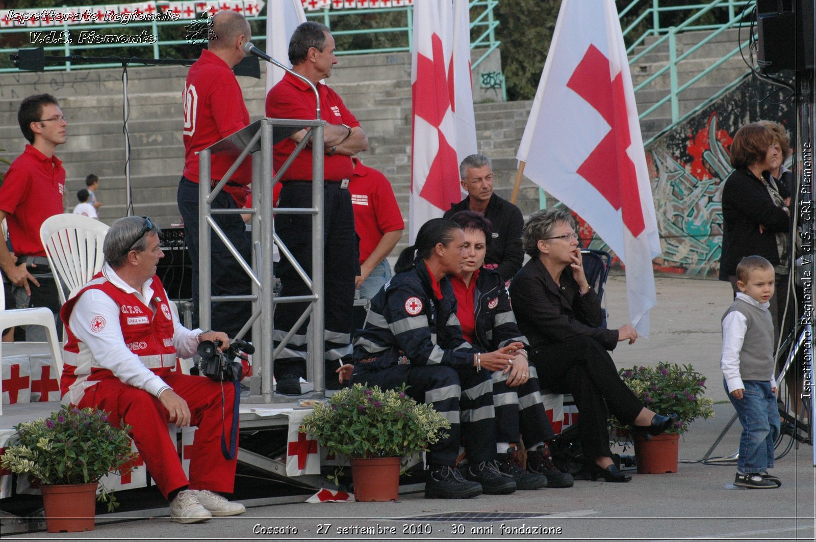 Cossato - 27 settembre 2010 - 30 anni fondazione -  Croce Rossa Italiana - Ispettorato Regionale Volontari del Soccorso Piemonte