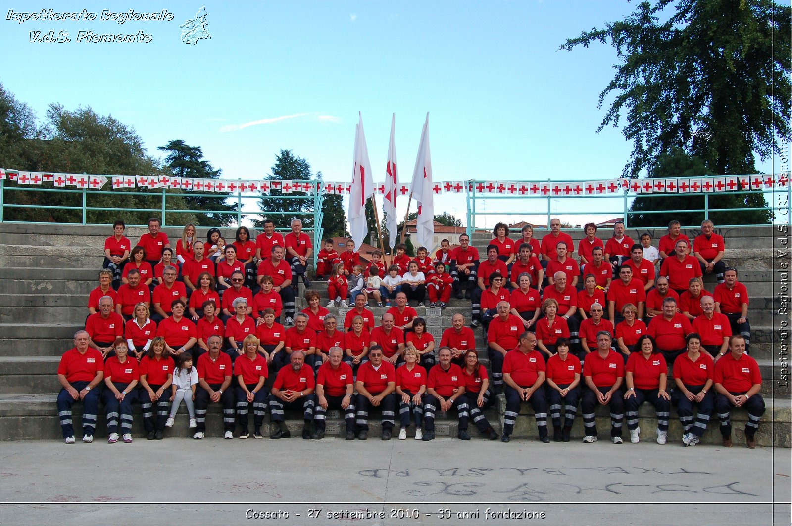 Cossato - 27 settembre 2010 - 30 anni fondazione -  Croce Rossa Italiana - Ispettorato Regionale Volontari del Soccorso Piemonte