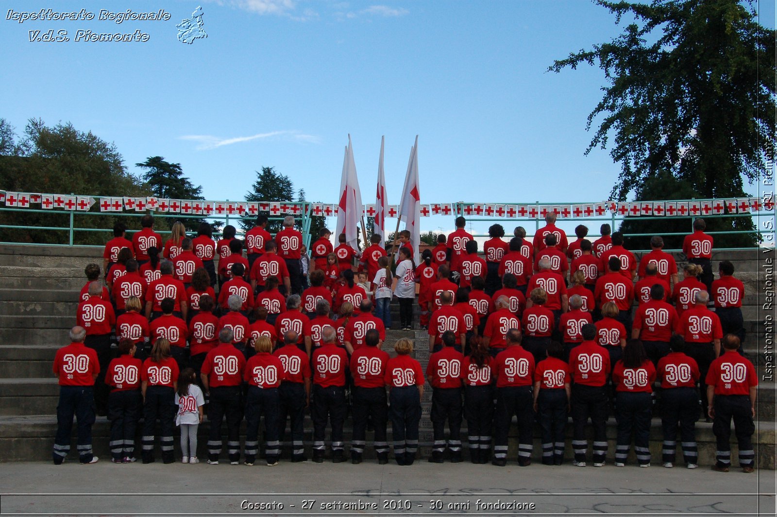 Cossato - 27 settembre 2010 - 30 anni fondazione -  Croce Rossa Italiana - Ispettorato Regionale Volontari del Soccorso Piemonte