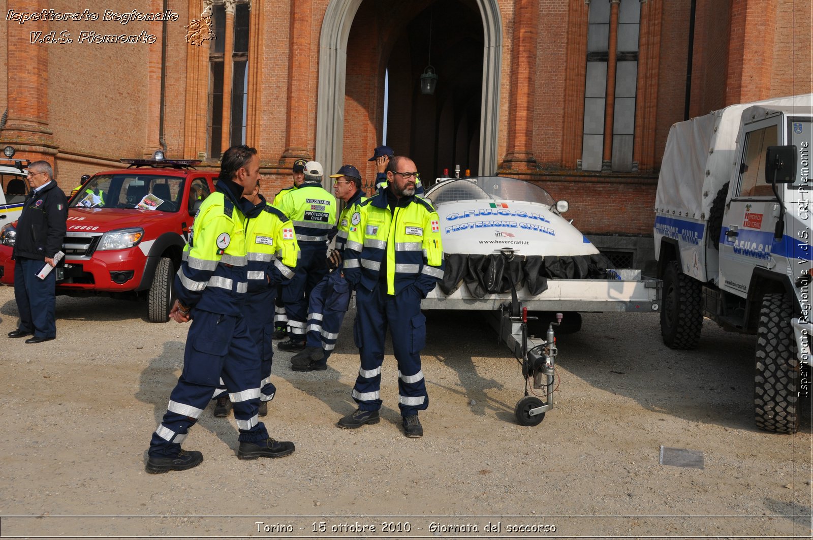 Torino - 15 ottobre 2010 - Fondazione CRT, Giornata del soccorso -  Croce Rossa Italiana - Ispettorato Regionale Volontari del Soccorso Piemonte