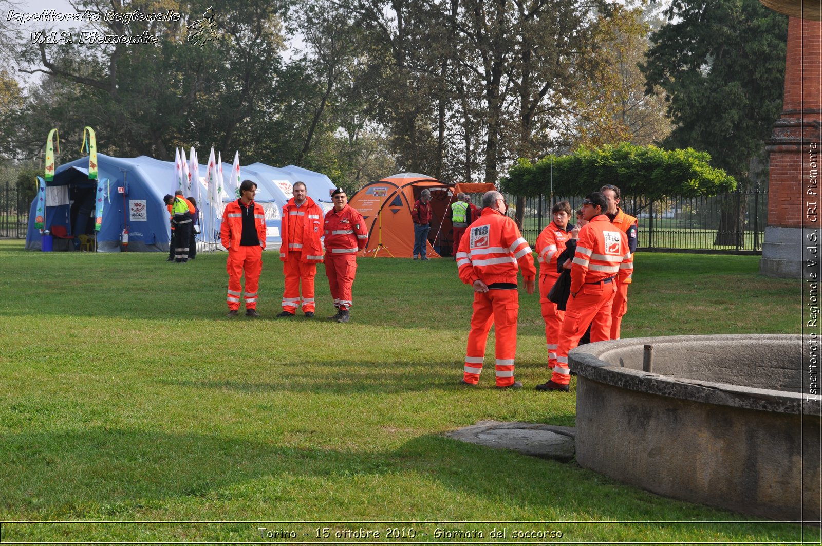 Torino - 15 ottobre 2010 - Fondazione CRT, Giornata del soccorso -  Croce Rossa Italiana - Ispettorato Regionale Volontari del Soccorso Piemonte
