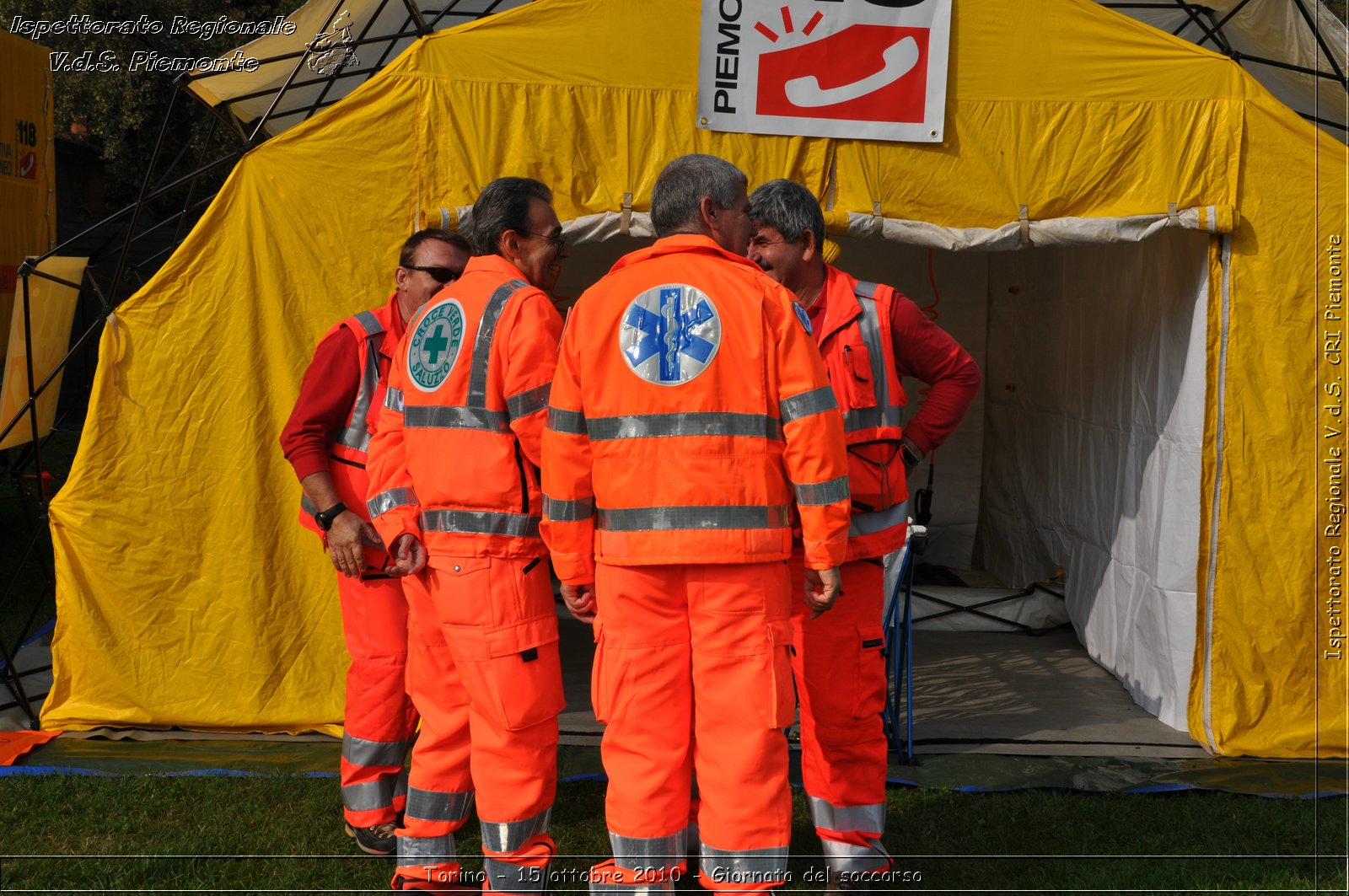 Torino - 15 ottobre 2010 - Fondazione CRT, Giornata del soccorso -  Croce Rossa Italiana - Ispettorato Regionale Volontari del Soccorso Piemonte
