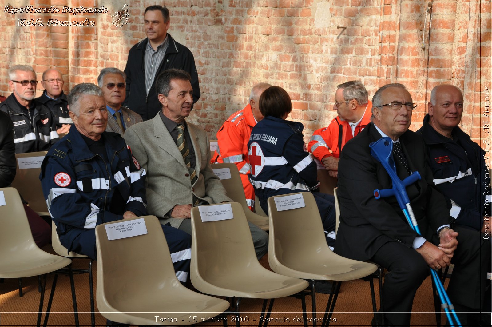 Torino - 15 ottobre 2010 - Fondazione CRT, Giornata del soccorso -  Croce Rossa Italiana - Ispettorato Regionale Volontari del Soccorso Piemonte