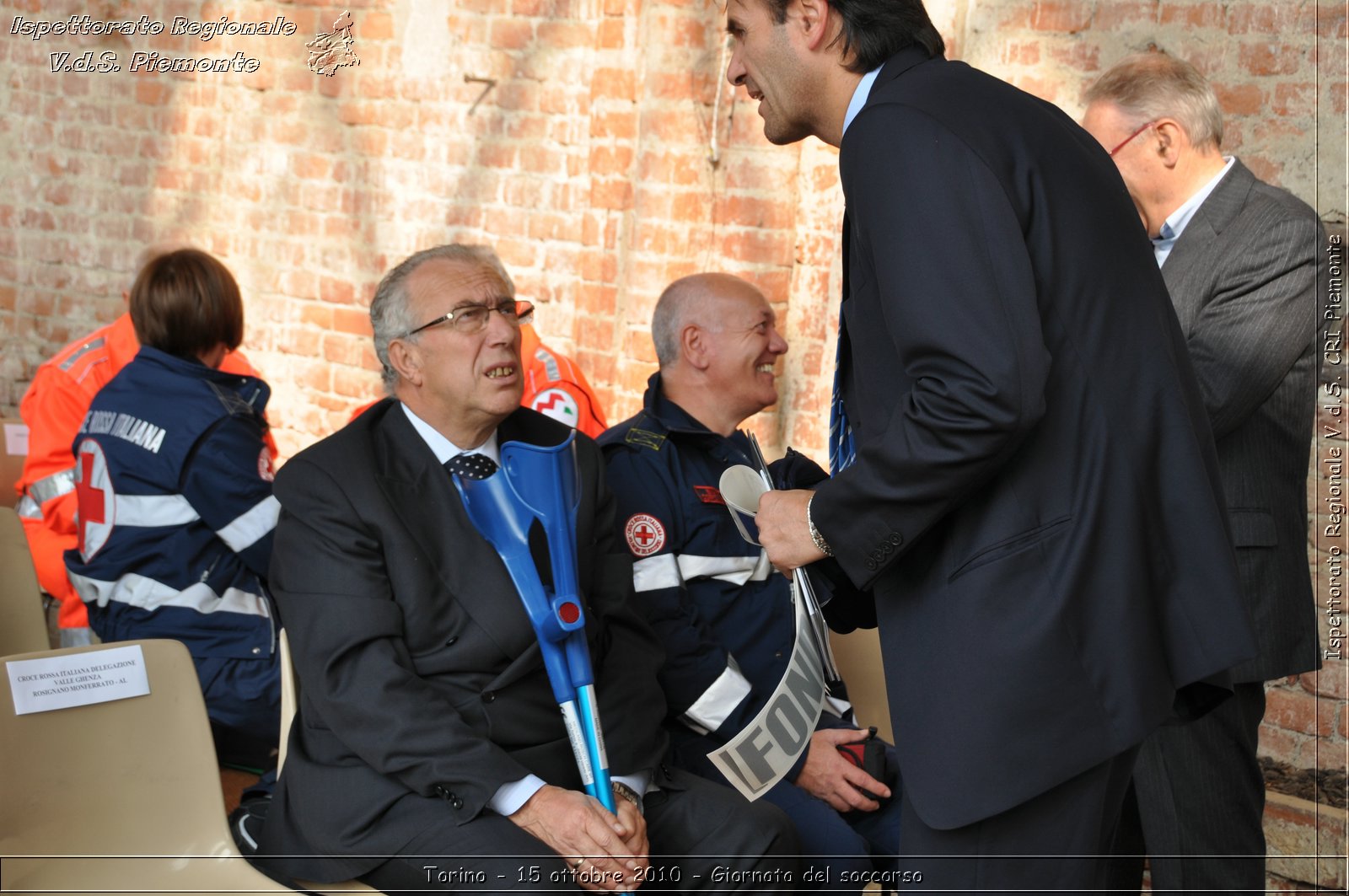 Torino - 15 ottobre 2010 - Fondazione CRT, Giornata del soccorso -  Croce Rossa Italiana - Ispettorato Regionale Volontari del Soccorso Piemonte