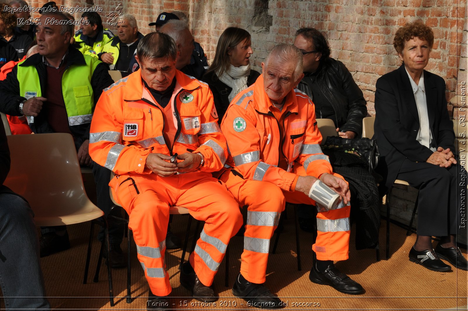 Torino - 15 ottobre 2010 - Fondazione CRT, Giornata del soccorso -  Croce Rossa Italiana - Ispettorato Regionale Volontari del Soccorso Piemonte