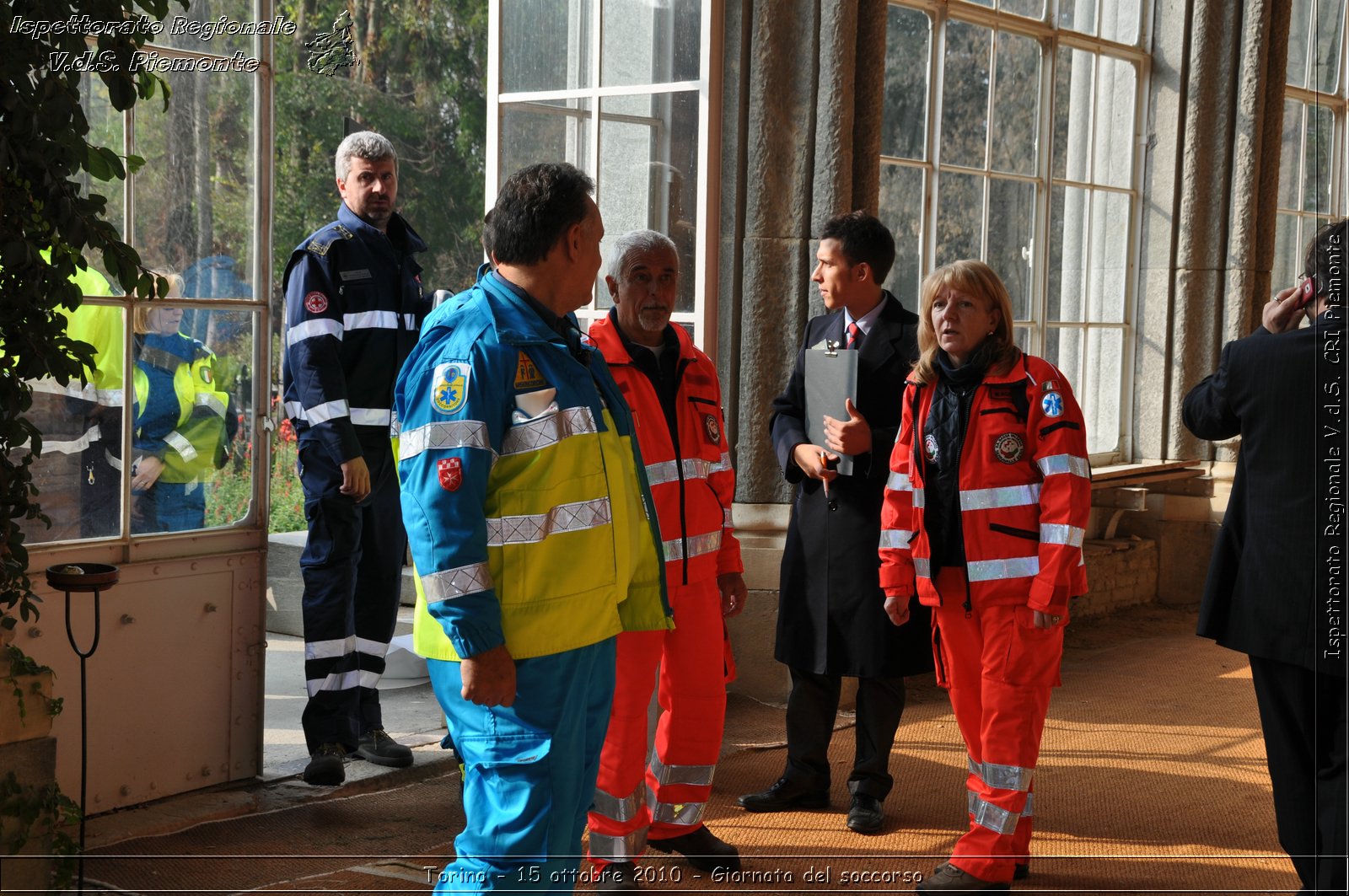 Torino - 15 ottobre 2010 - Fondazione CRT, Giornata del soccorso -  Croce Rossa Italiana - Ispettorato Regionale Volontari del Soccorso Piemonte