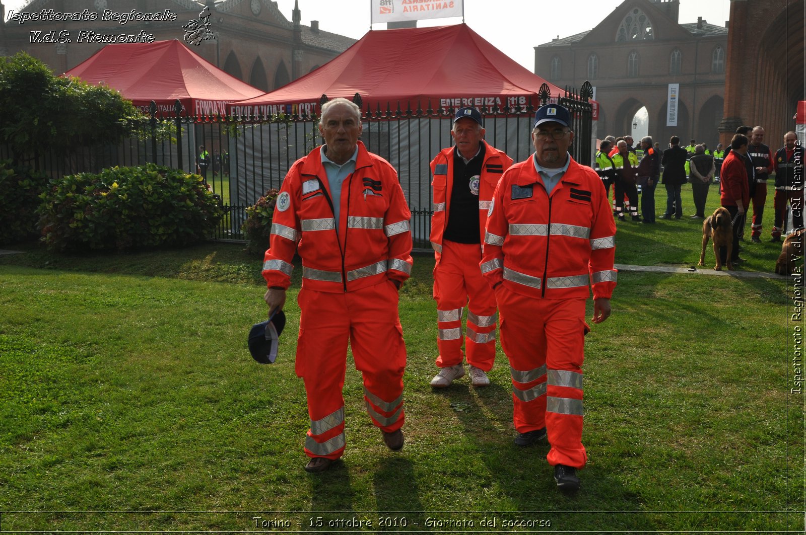 Torino - 15 ottobre 2010 - Fondazione CRT, Giornata del soccorso -  Croce Rossa Italiana - Ispettorato Regionale Volontari del Soccorso Piemonte