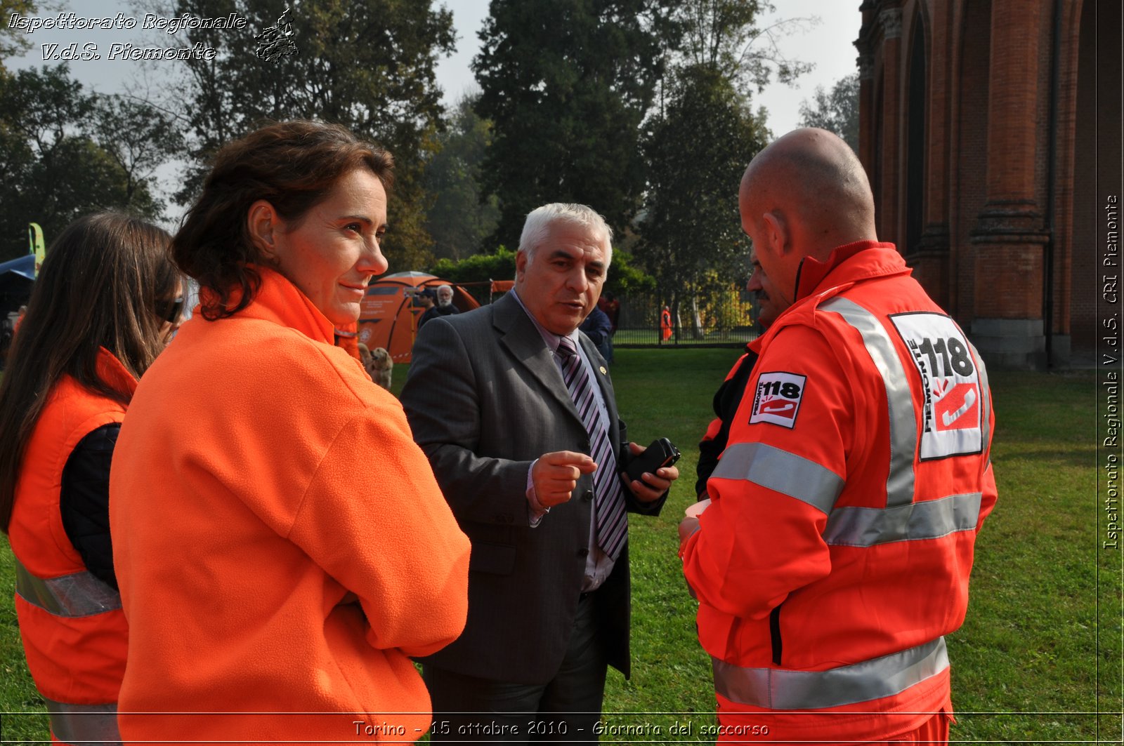 Torino - 15 ottobre 2010 - Fondazione CRT, Giornata del soccorso -  Croce Rossa Italiana - Ispettorato Regionale Volontari del Soccorso Piemonte