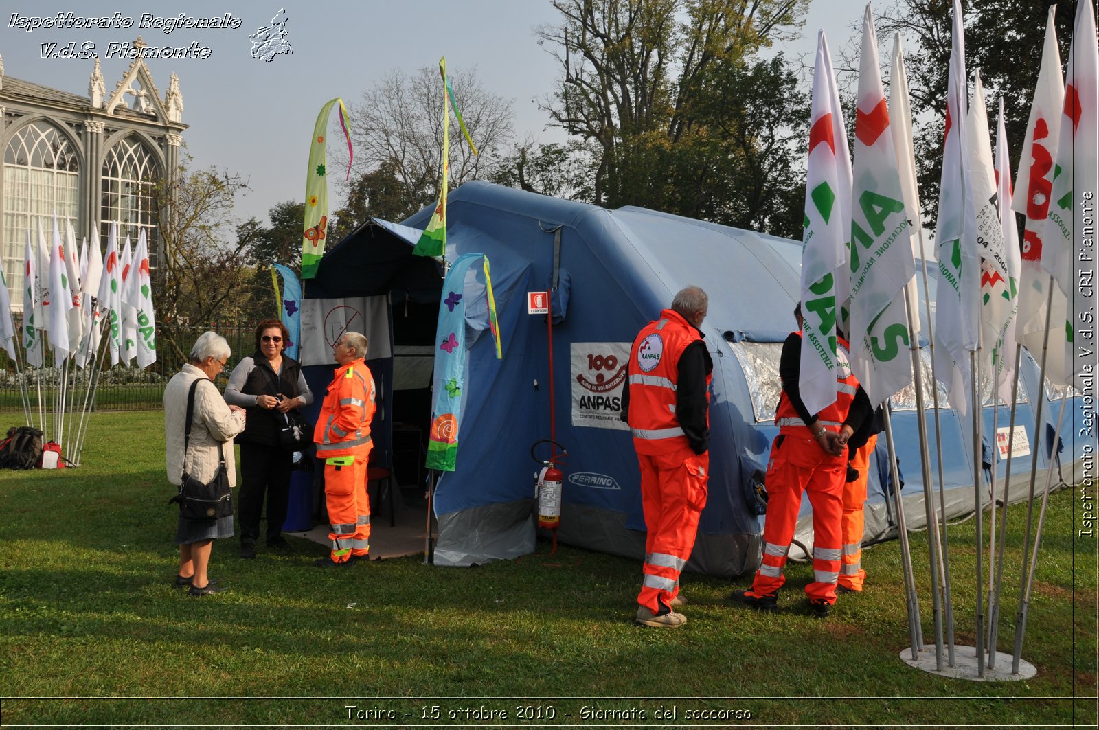 Torino - 15 ottobre 2010 - Fondazione CRT, Giornata del soccorso -  Croce Rossa Italiana - Ispettorato Regionale Volontari del Soccorso Piemonte