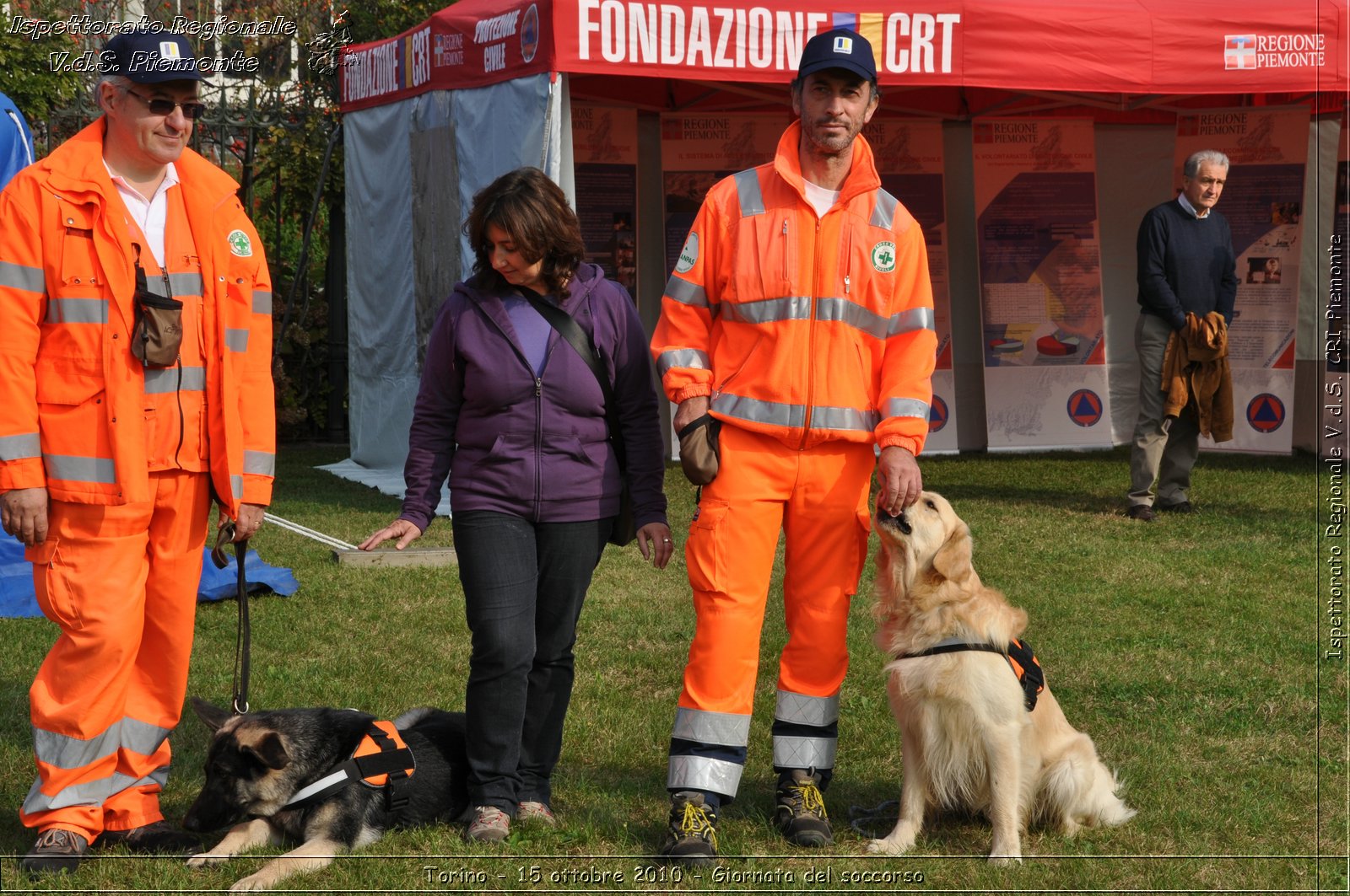 Torino - 15 ottobre 2010 - Fondazione CRT, Giornata del soccorso -  Croce Rossa Italiana - Ispettorato Regionale Volontari del Soccorso Piemonte