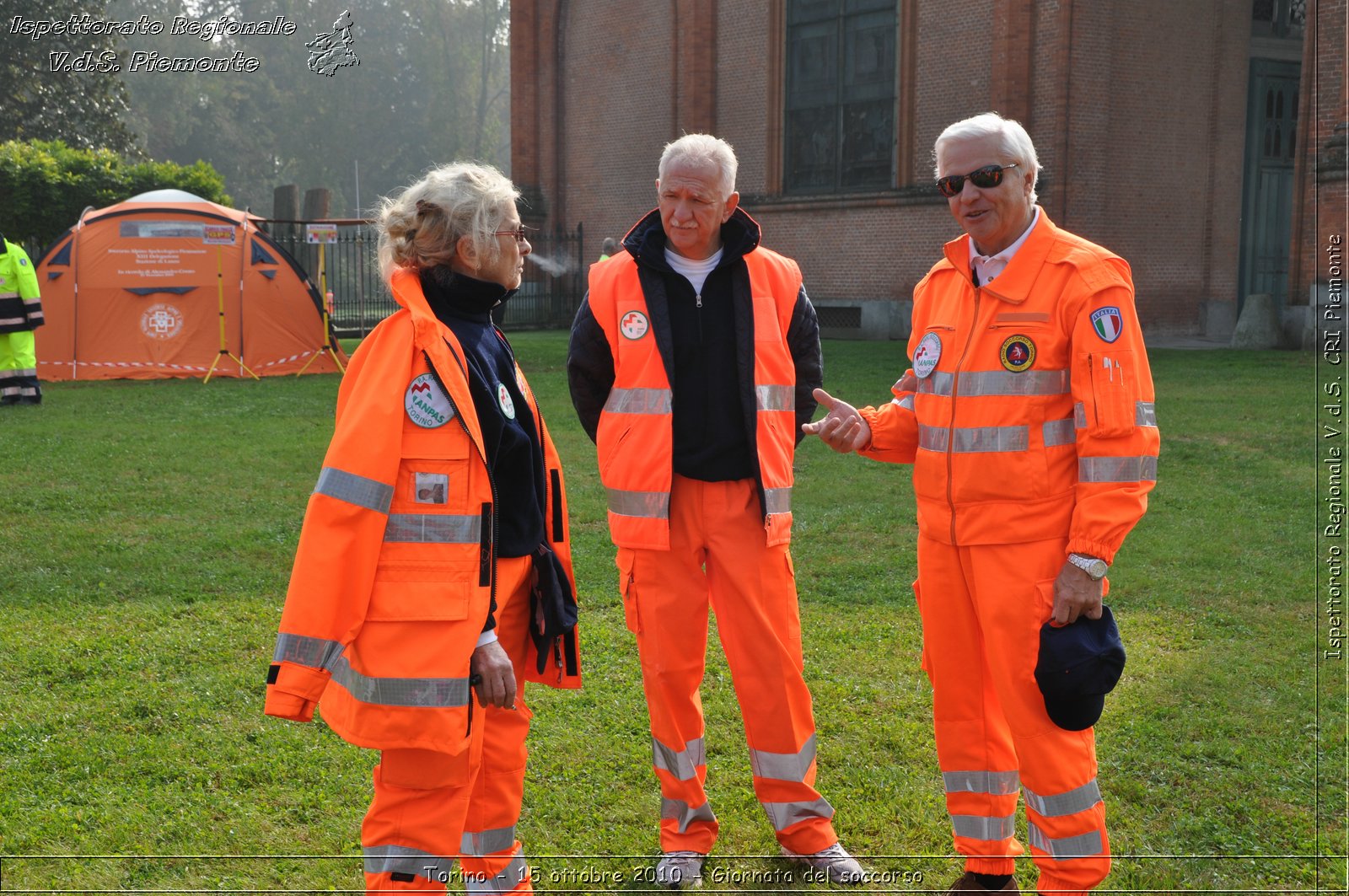 Torino - 15 ottobre 2010 - Fondazione CRT, Giornata del soccorso -  Croce Rossa Italiana - Ispettorato Regionale Volontari del Soccorso Piemonte