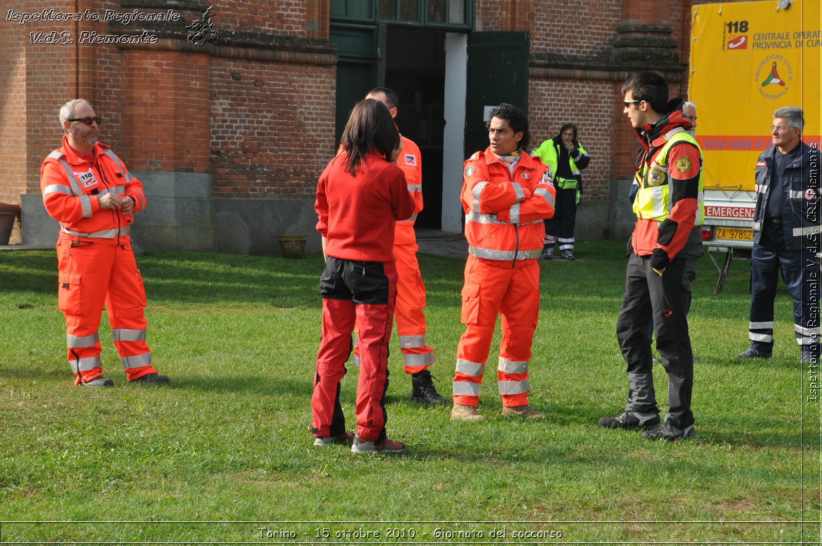 Torino - 15 ottobre 2010 - Fondazione CRT, Giornata del soccorso -  Croce Rossa Italiana - Ispettorato Regionale Volontari del Soccorso Piemonte