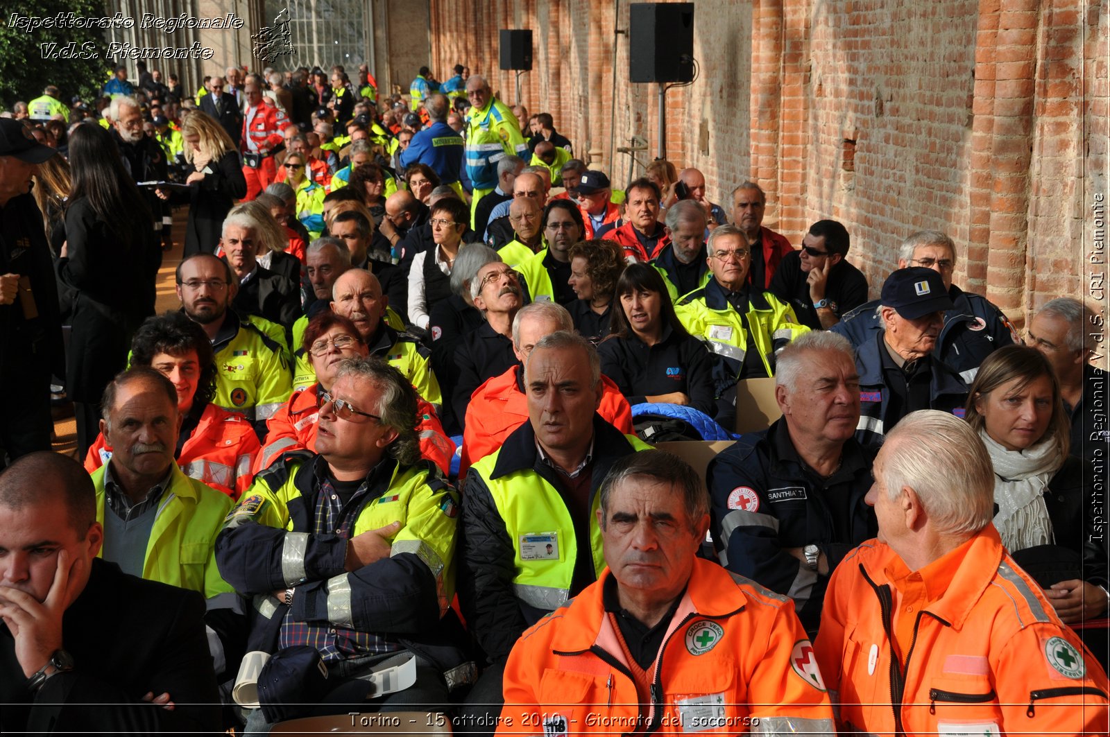 Torino - 15 ottobre 2010 - Fondazione CRT, Giornata del soccorso -  Croce Rossa Italiana - Ispettorato Regionale Volontari del Soccorso Piemonte