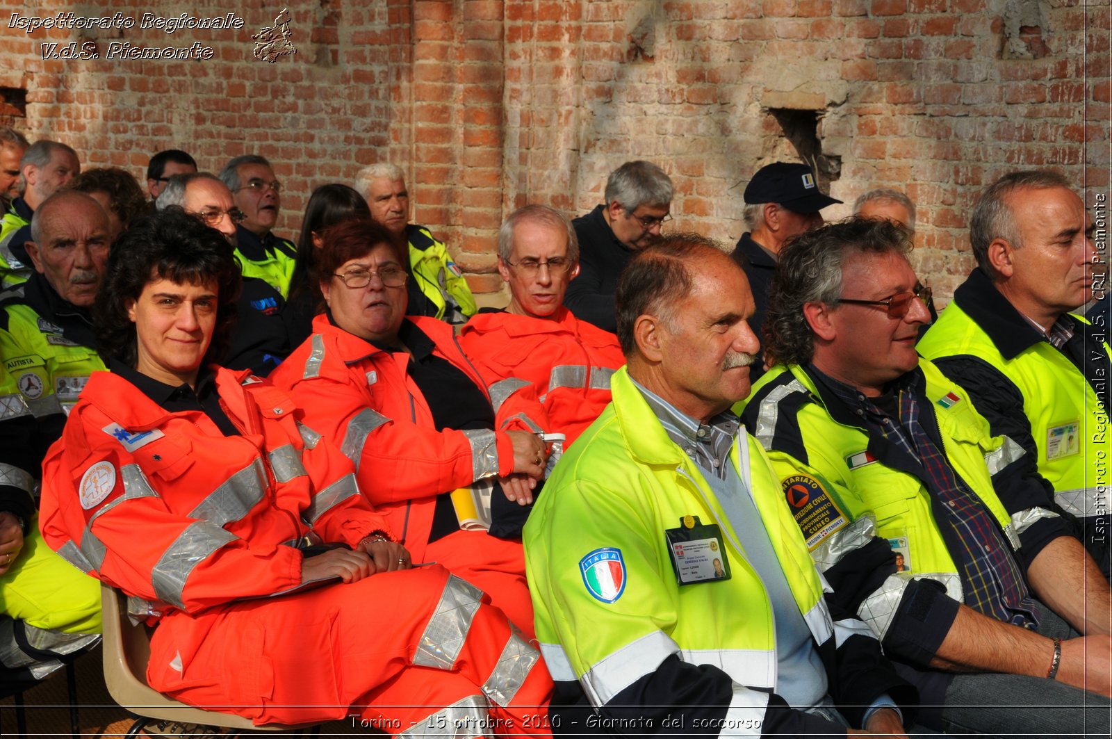 Torino - 15 ottobre 2010 - Fondazione CRT, Giornata del soccorso -  Croce Rossa Italiana - Ispettorato Regionale Volontari del Soccorso Piemonte