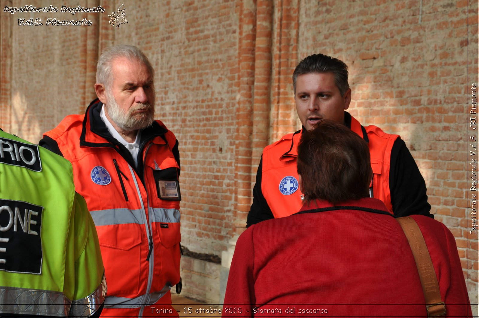 Torino - 15 ottobre 2010 - Fondazione CRT, Giornata del soccorso -  Croce Rossa Italiana - Ispettorato Regionale Volontari del Soccorso Piemonte