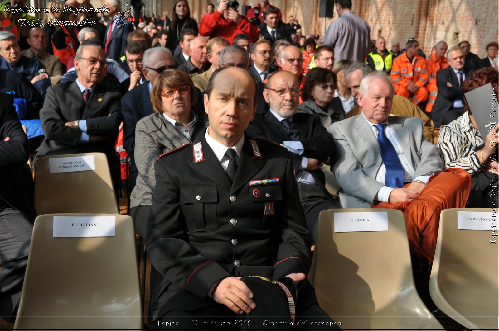 Torino - 15 ottobre 2010 - Fondazione CRT, Giornata del soccorso -  Croce Rossa Italiana - Ispettorato Regionale Volontari del Soccorso Piemonte