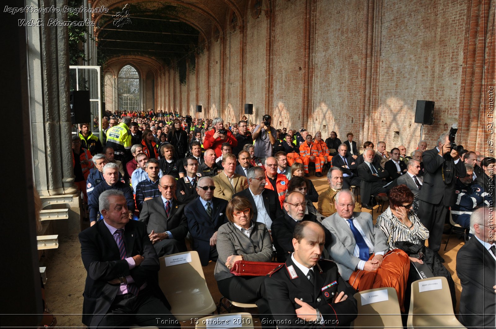 Torino - 15 ottobre 2010 - Fondazione CRT, Giornata del soccorso -  Croce Rossa Italiana - Ispettorato Regionale Volontari del Soccorso Piemonte