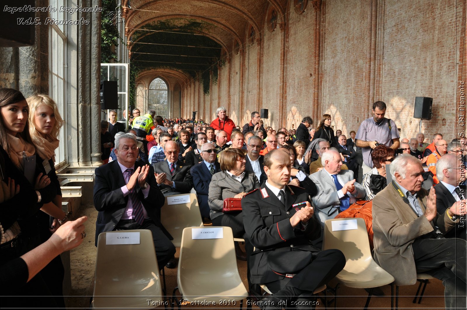 Torino - 15 ottobre 2010 - Fondazione CRT, Giornata del soccorso -  Croce Rossa Italiana - Ispettorato Regionale Volontari del Soccorso Piemonte