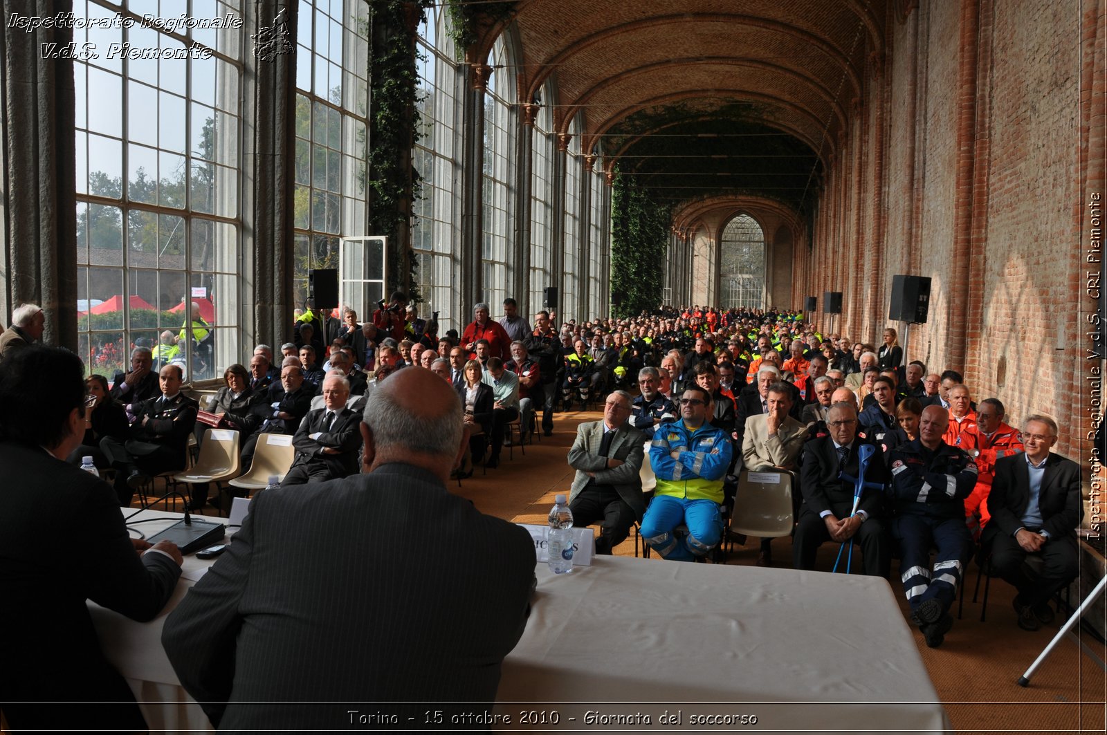 Torino - 15 ottobre 2010 - Fondazione CRT, Giornata del soccorso -  Croce Rossa Italiana - Ispettorato Regionale Volontari del Soccorso Piemonte