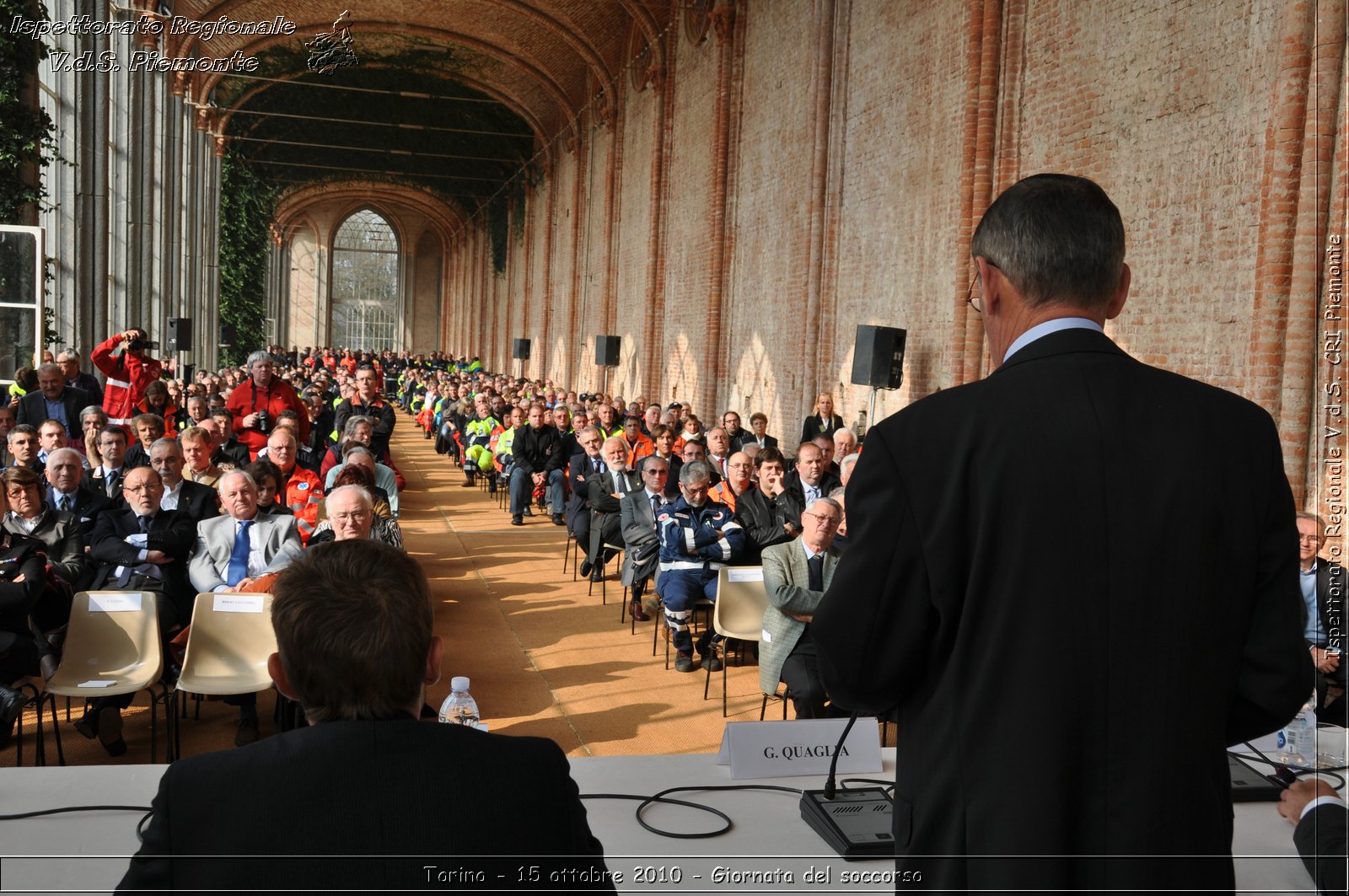 Torino - 15 ottobre 2010 - Fondazione CRT, Giornata del soccorso -  Croce Rossa Italiana - Ispettorato Regionale Volontari del Soccorso Piemonte