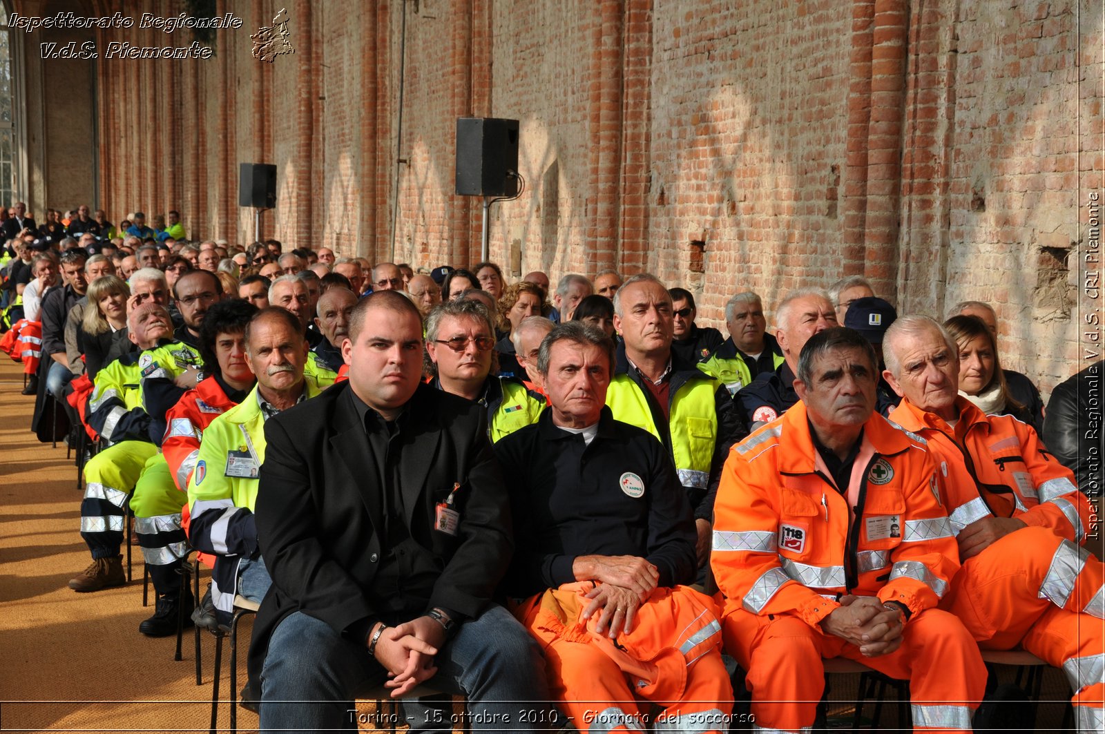 Torino - 15 ottobre 2010 - Fondazione CRT, Giornata del soccorso -  Croce Rossa Italiana - Ispettorato Regionale Volontari del Soccorso Piemonte