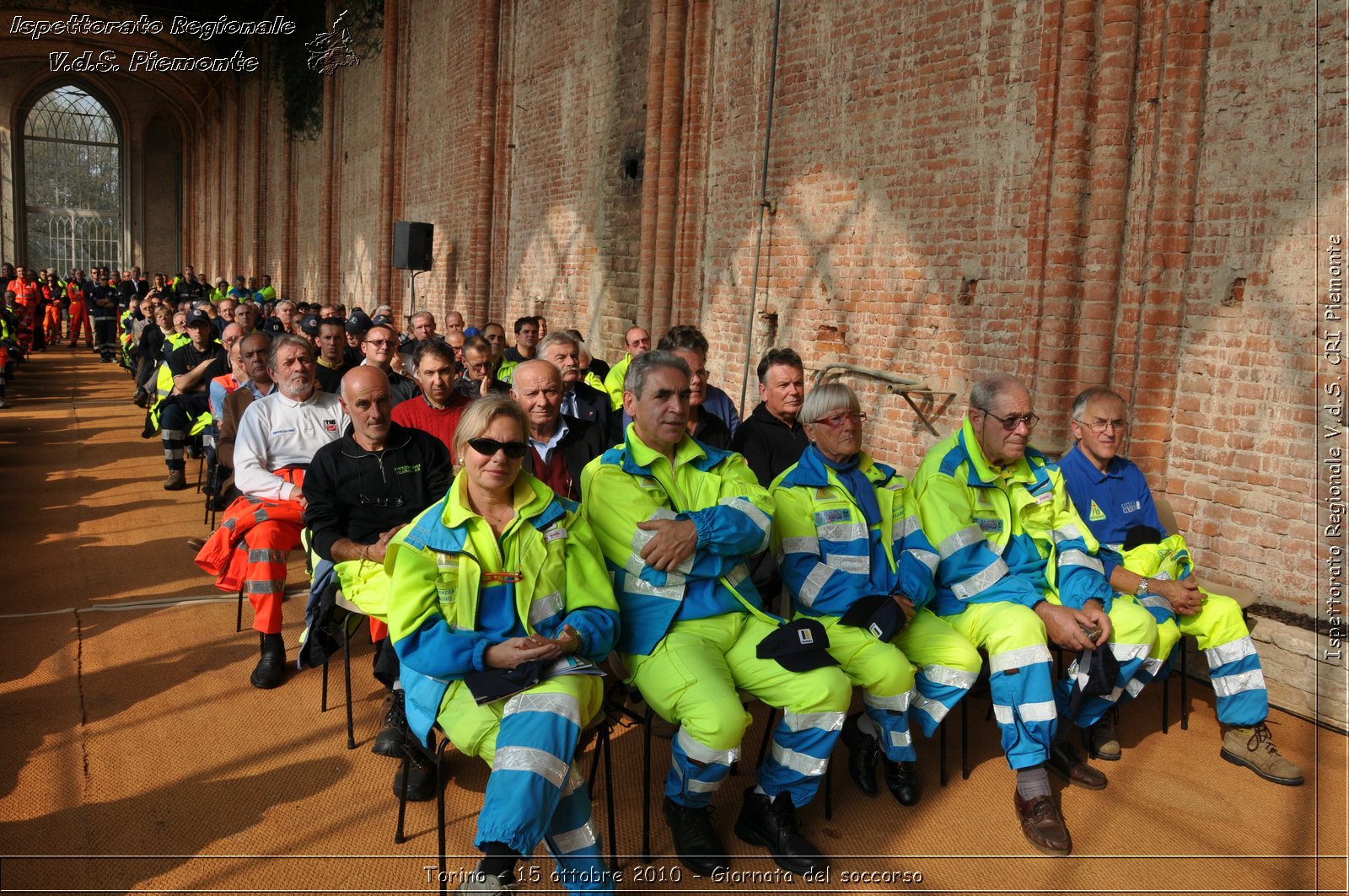 Torino - 15 ottobre 2010 - Fondazione CRT, Giornata del soccorso -  Croce Rossa Italiana - Ispettorato Regionale Volontari del Soccorso Piemonte