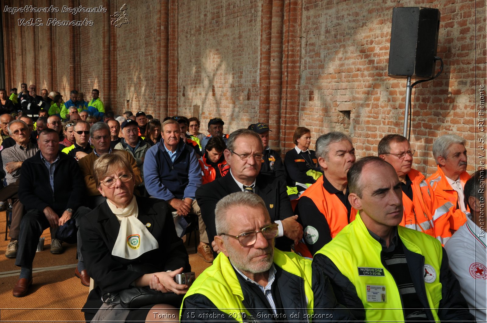 Torino - 15 ottobre 2010 - Fondazione CRT, Giornata del soccorso -  Croce Rossa Italiana - Ispettorato Regionale Volontari del Soccorso Piemonte