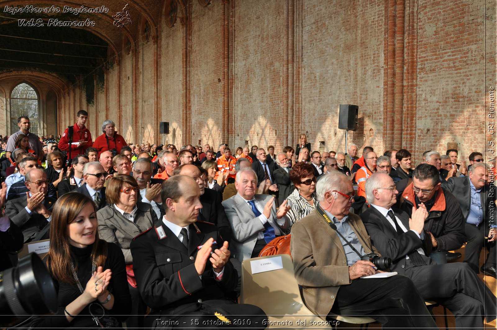 Torino - 15 ottobre 2010 - Fondazione CRT, Giornata del soccorso -  Croce Rossa Italiana - Ispettorato Regionale Volontari del Soccorso Piemonte