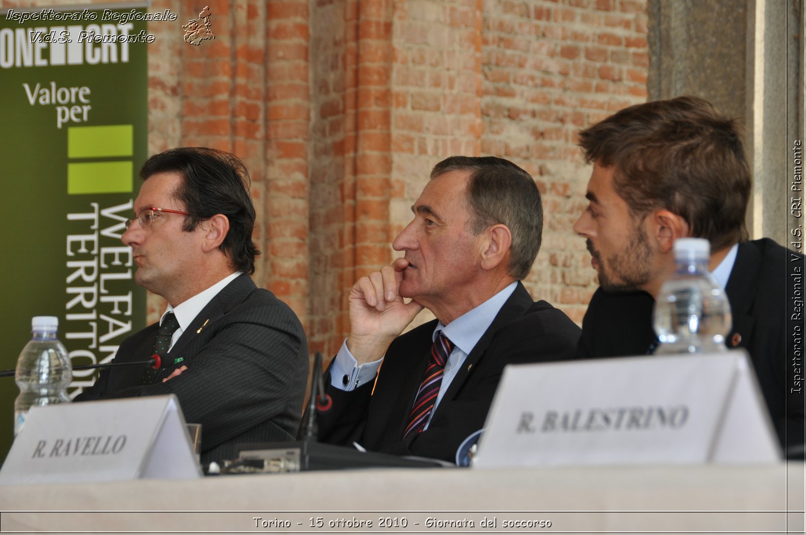 Torino - 15 ottobre 2010 - Fondazione CRT, Giornata del soccorso -  Croce Rossa Italiana - Ispettorato Regionale Volontari del Soccorso Piemonte