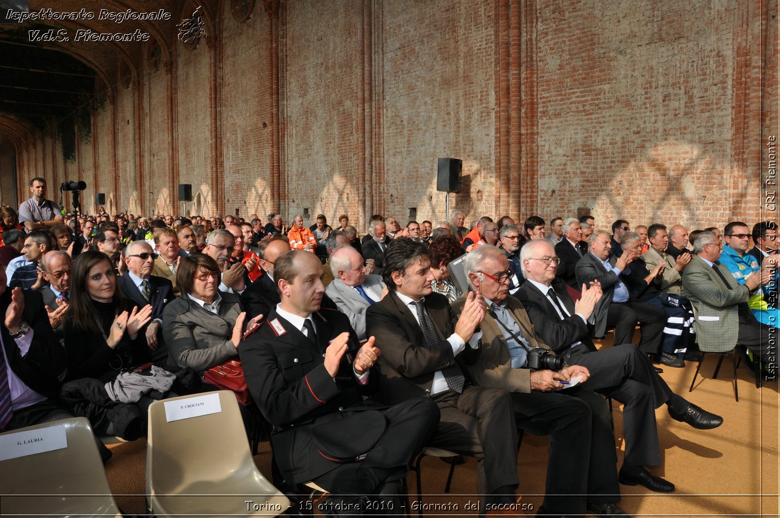 Torino - 15 ottobre 2010 - Fondazione CRT, Giornata del soccorso -  Croce Rossa Italiana - Ispettorato Regionale Volontari del Soccorso Piemonte