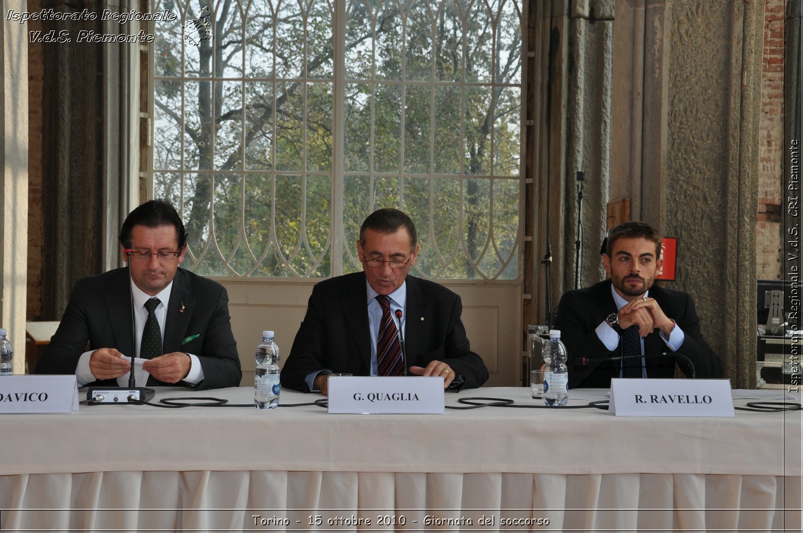 Torino - 15 ottobre 2010 - Fondazione CRT, Giornata del soccorso -  Croce Rossa Italiana - Ispettorato Regionale Volontari del Soccorso Piemonte