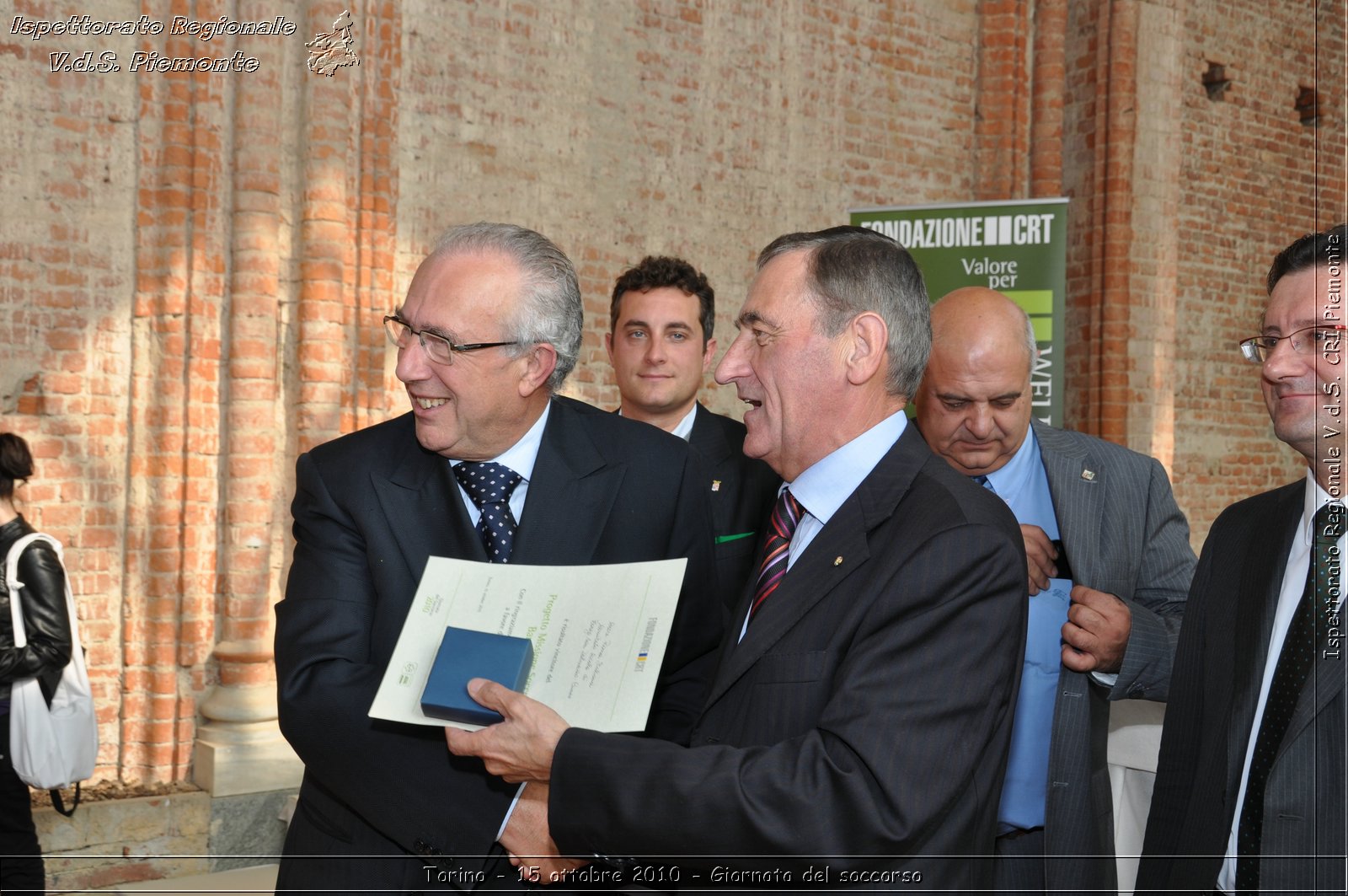 Torino - 15 ottobre 2010 - Fondazione CRT, Giornata del soccorso -  Croce Rossa Italiana - Ispettorato Regionale Volontari del Soccorso Piemonte