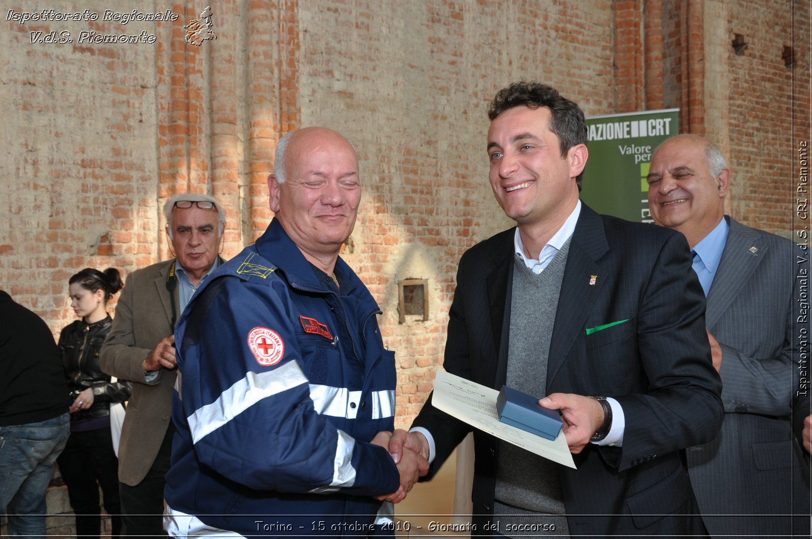 Torino - 15 ottobre 2010 - Fondazione CRT, Giornata del soccorso -  Croce Rossa Italiana - Ispettorato Regionale Volontari del Soccorso Piemonte