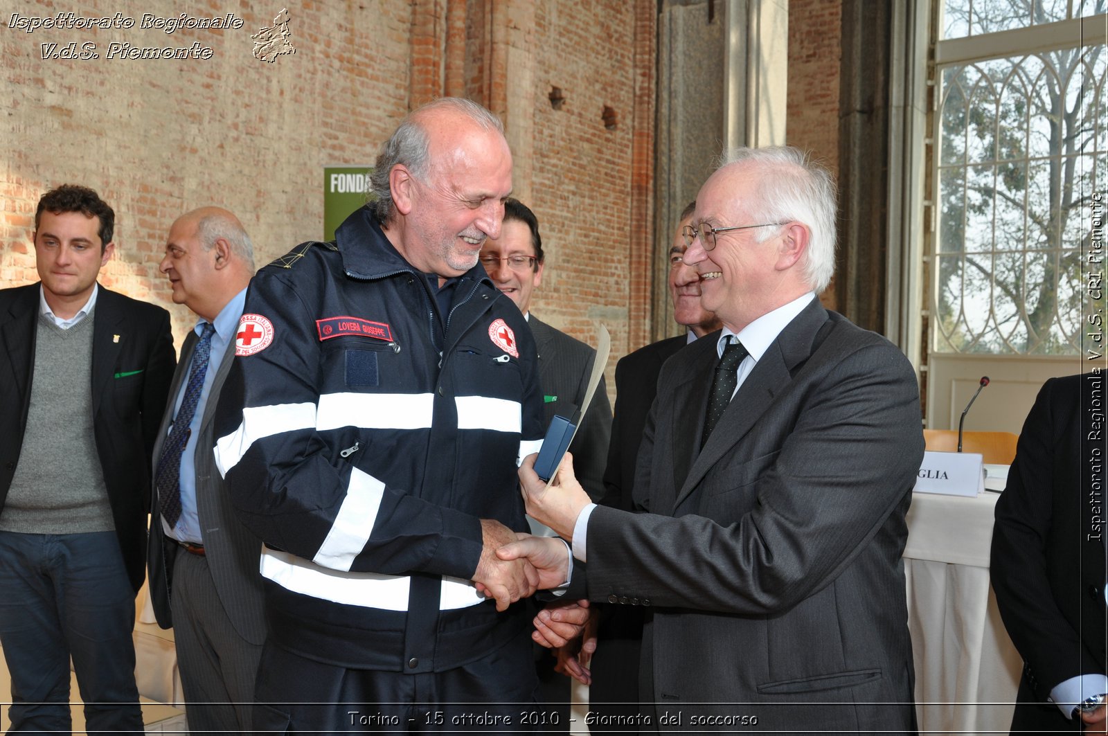 Torino - 15 ottobre 2010 - Fondazione CRT, Giornata del soccorso -  Croce Rossa Italiana - Ispettorato Regionale Volontari del Soccorso Piemonte