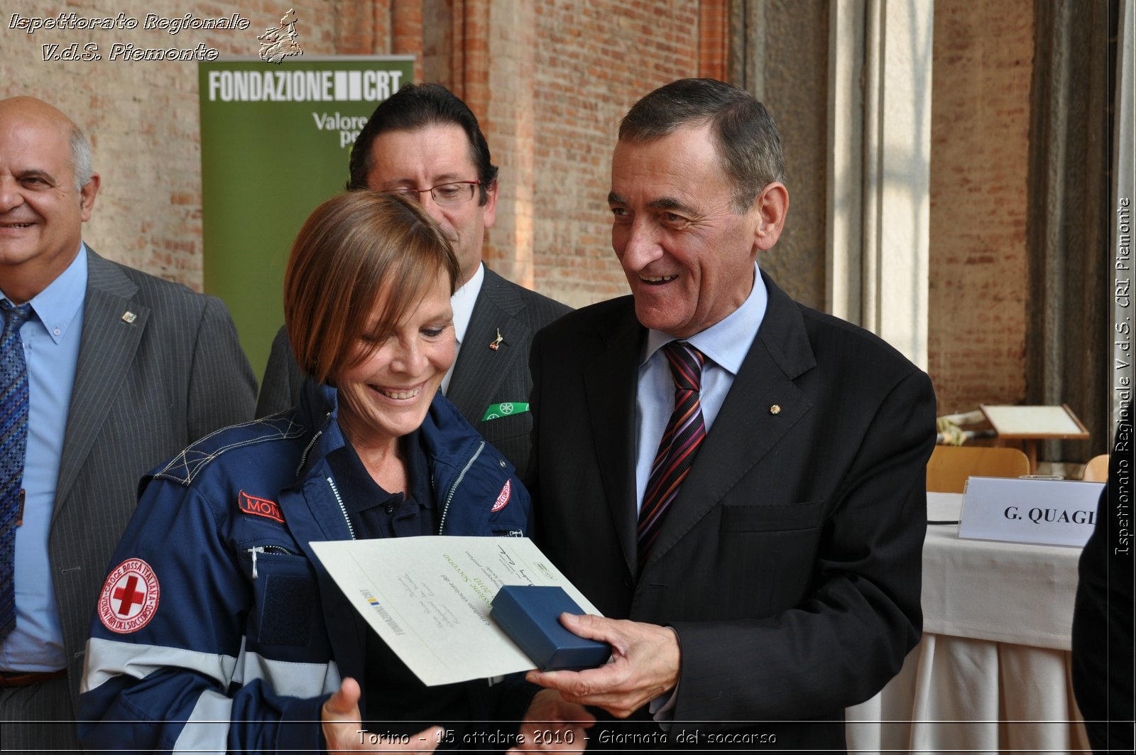 Torino - 15 ottobre 2010 - Fondazione CRT, Giornata del soccorso -  Croce Rossa Italiana - Ispettorato Regionale Volontari del Soccorso Piemonte