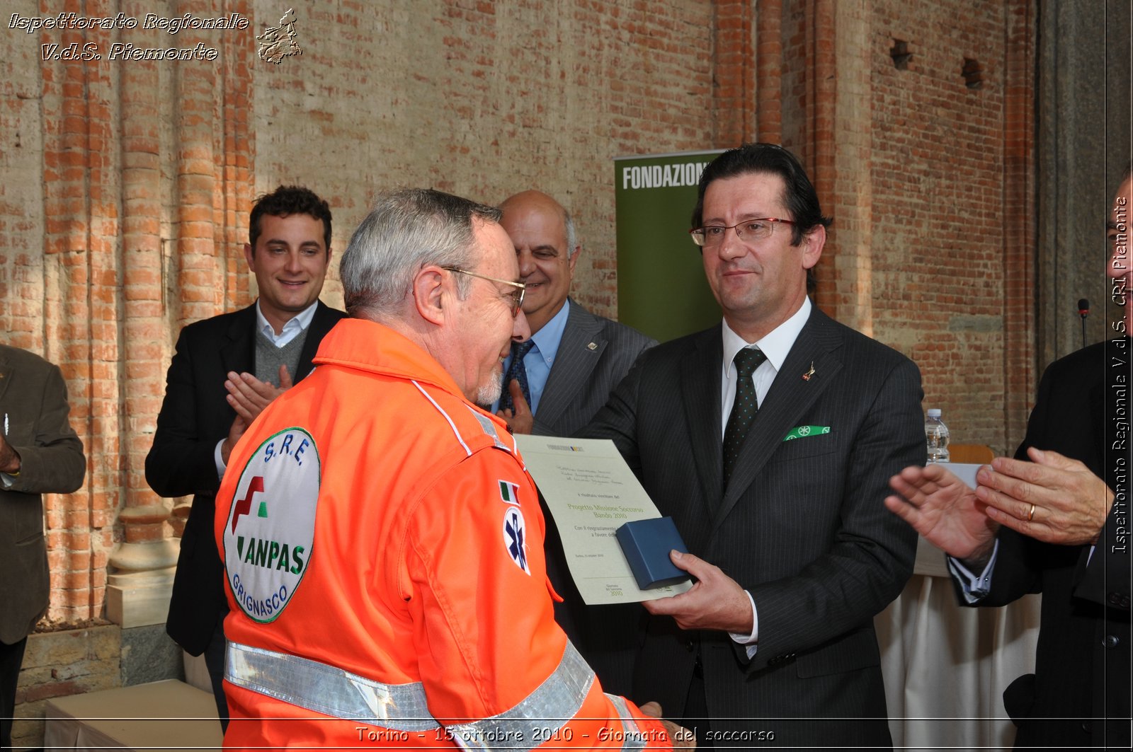 Torino - 15 ottobre 2010 - Fondazione CRT, Giornata del soccorso -  Croce Rossa Italiana - Ispettorato Regionale Volontari del Soccorso Piemonte