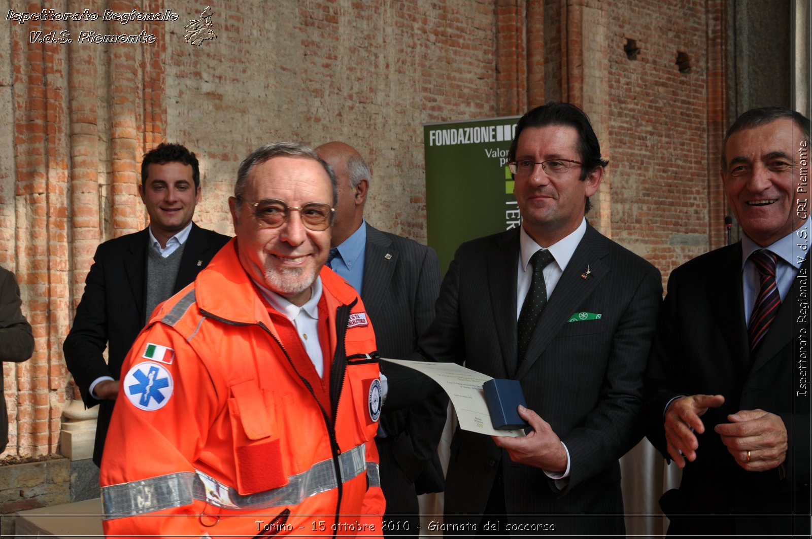 Torino - 15 ottobre 2010 - Fondazione CRT, Giornata del soccorso -  Croce Rossa Italiana - Ispettorato Regionale Volontari del Soccorso Piemonte