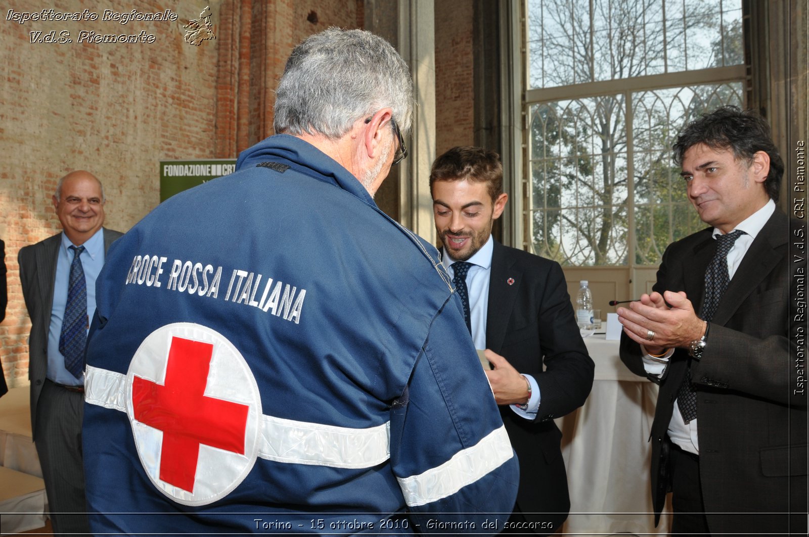 Torino - 15 ottobre 2010 - Fondazione CRT, Giornata del soccorso -  Croce Rossa Italiana - Ispettorato Regionale Volontari del Soccorso Piemonte