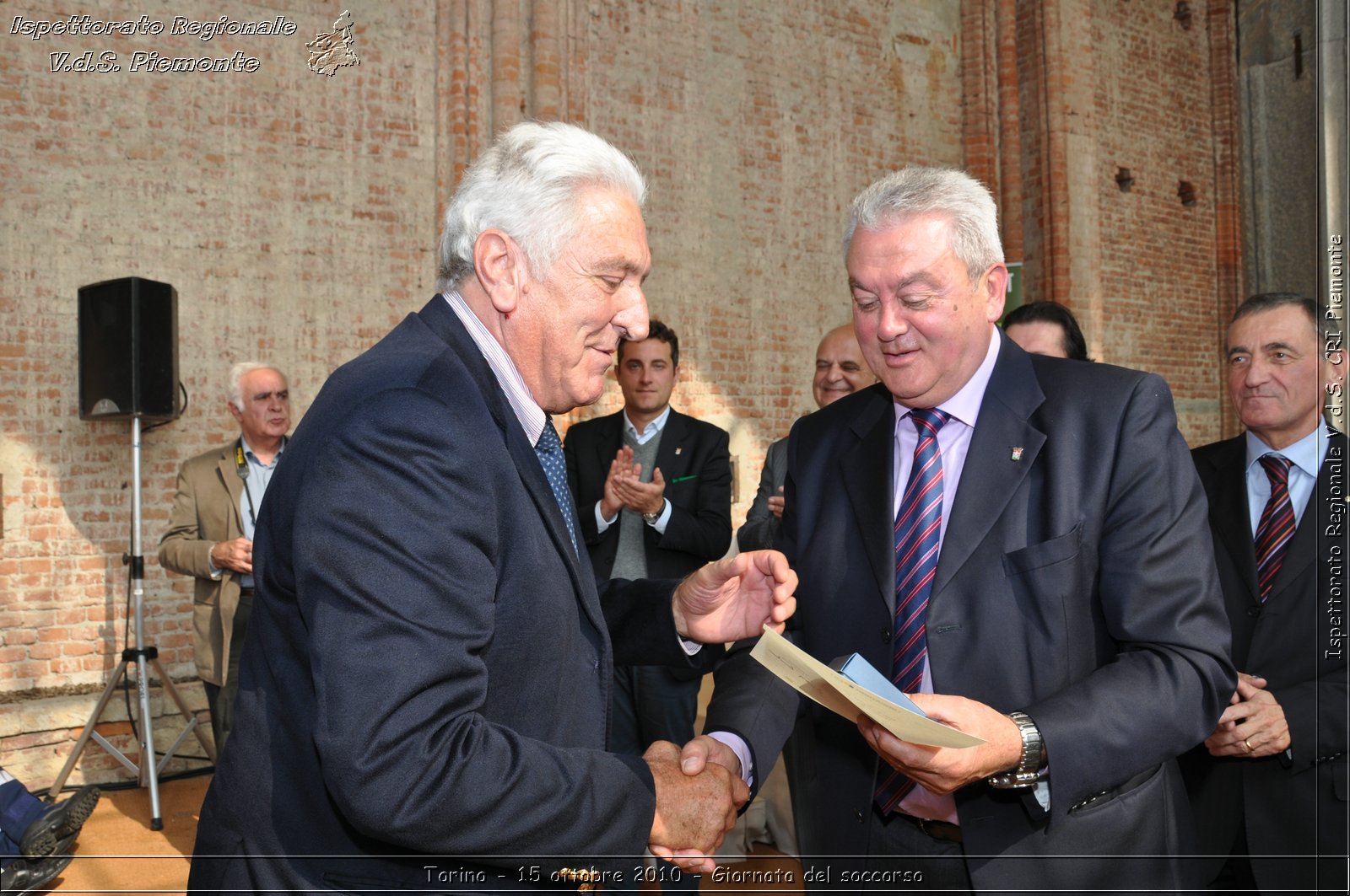 Torino - 15 ottobre 2010 - Fondazione CRT, Giornata del soccorso -  Croce Rossa Italiana - Ispettorato Regionale Volontari del Soccorso Piemonte