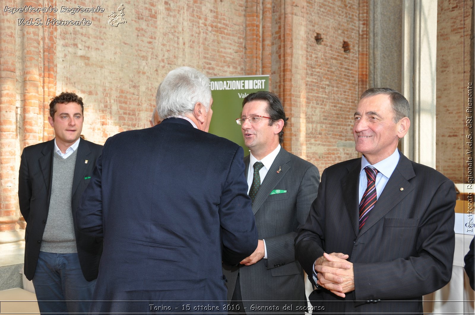 Torino - 15 ottobre 2010 - Fondazione CRT, Giornata del soccorso -  Croce Rossa Italiana - Ispettorato Regionale Volontari del Soccorso Piemonte