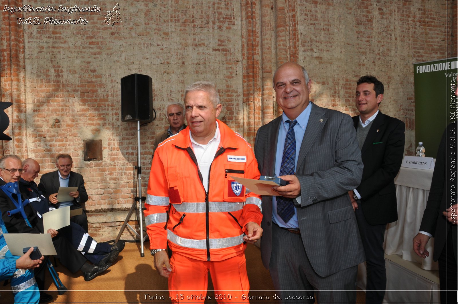 Torino - 15 ottobre 2010 - Fondazione CRT, Giornata del soccorso -  Croce Rossa Italiana - Ispettorato Regionale Volontari del Soccorso Piemonte