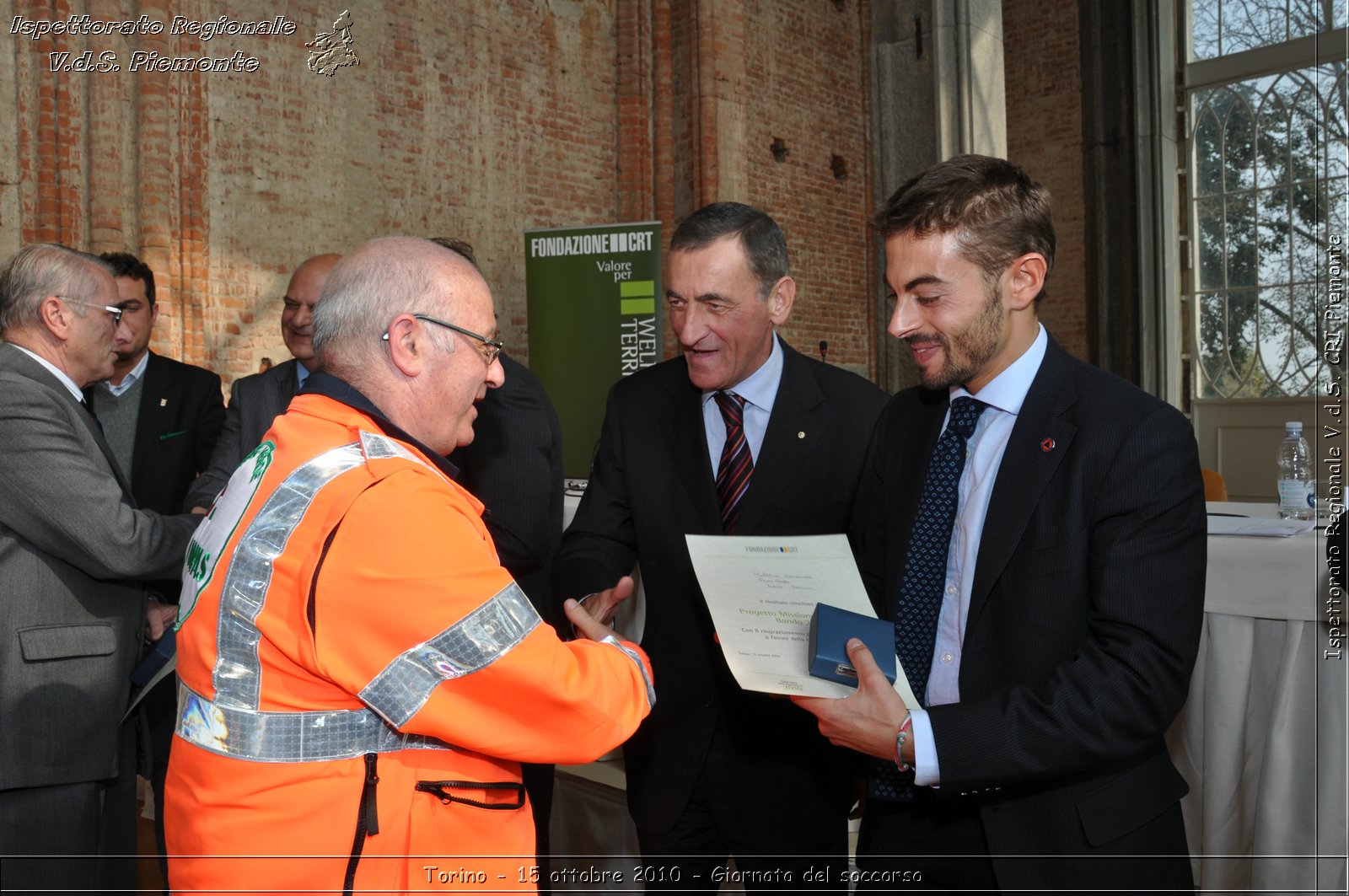 Torino - 15 ottobre 2010 - Fondazione CRT, Giornata del soccorso -  Croce Rossa Italiana - Ispettorato Regionale Volontari del Soccorso Piemonte