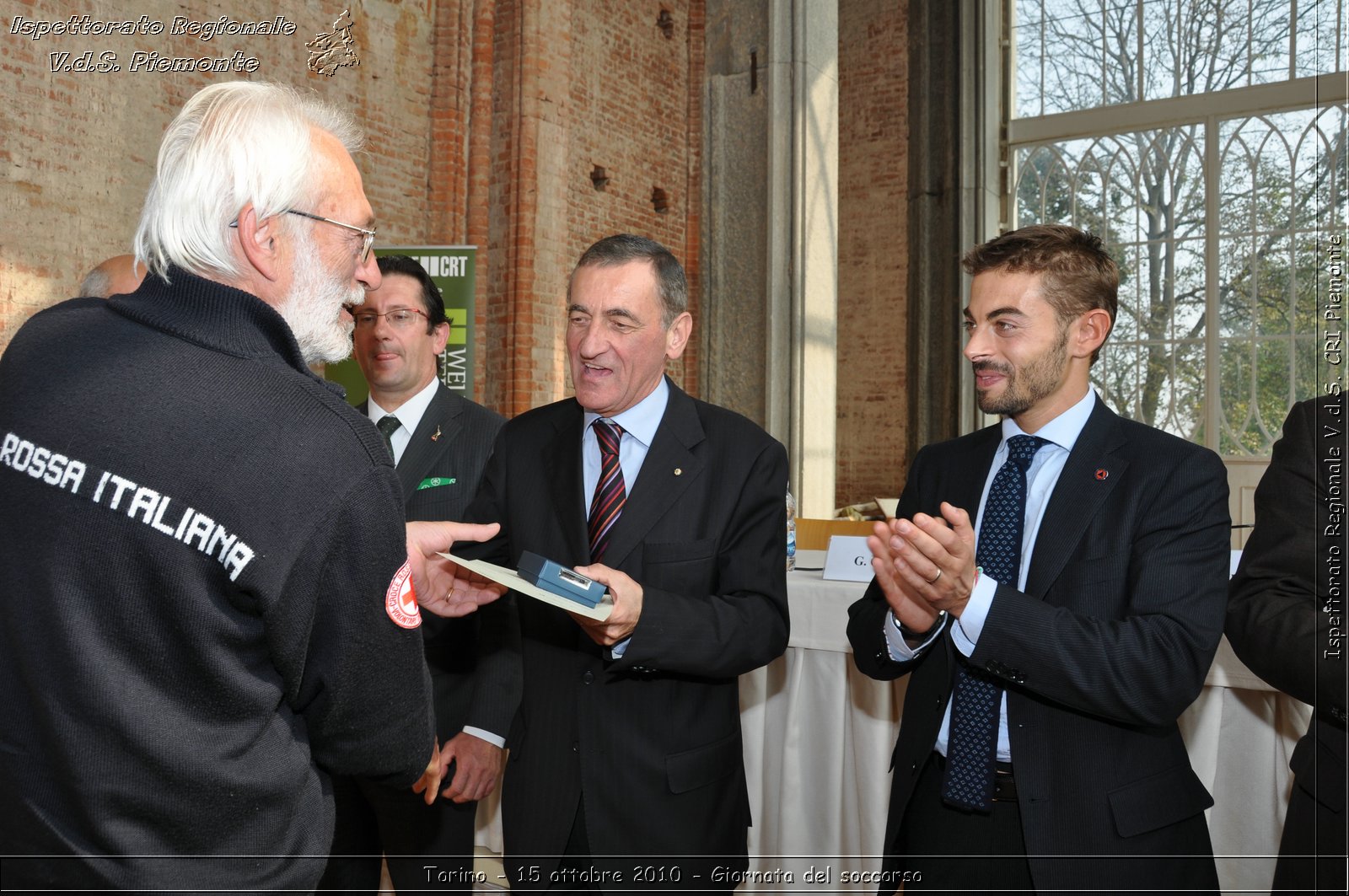 Torino - 15 ottobre 2010 - Fondazione CRT, Giornata del soccorso -  Croce Rossa Italiana - Ispettorato Regionale Volontari del Soccorso Piemonte