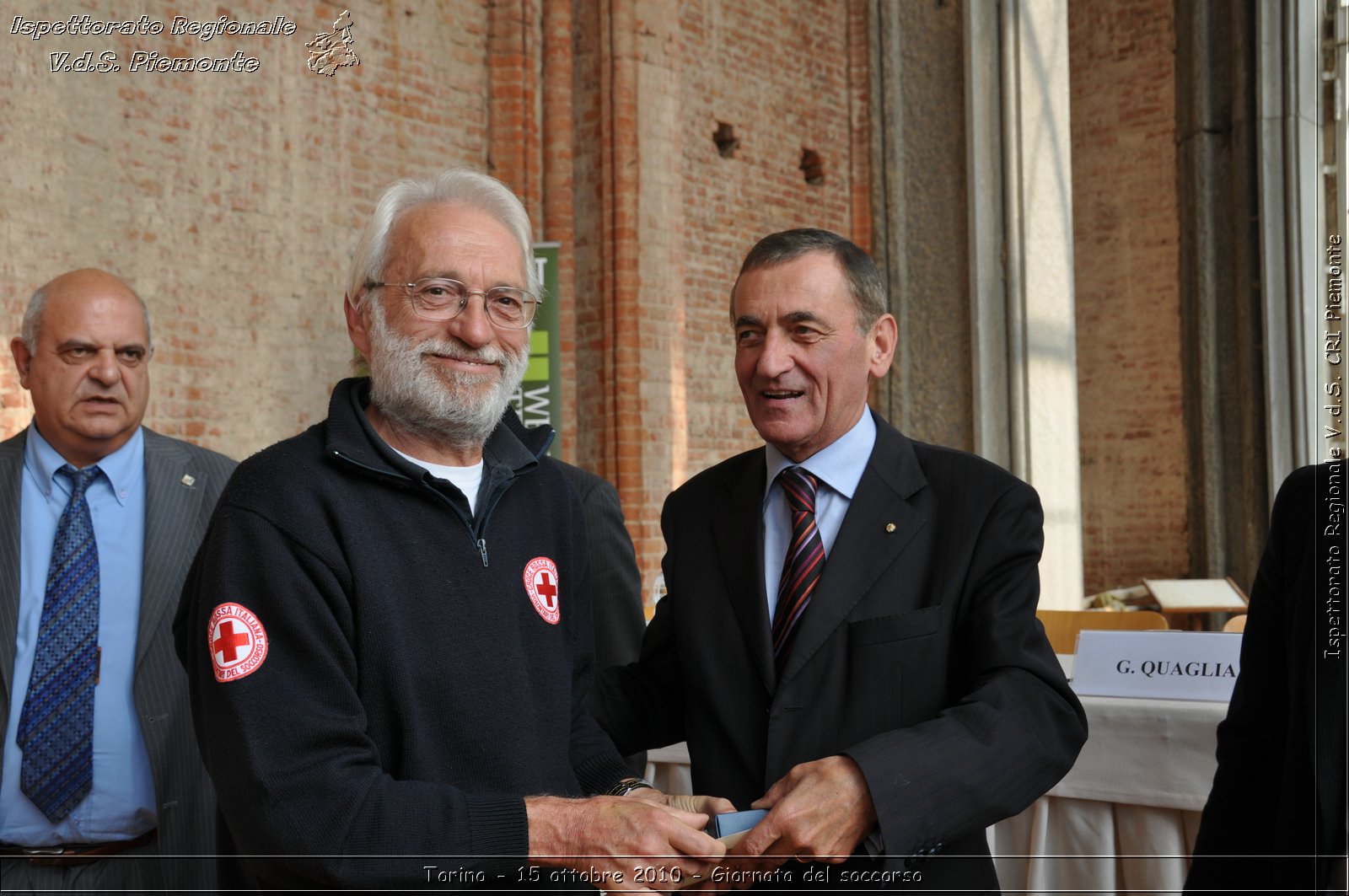 Torino - 15 ottobre 2010 - Fondazione CRT, Giornata del soccorso -  Croce Rossa Italiana - Ispettorato Regionale Volontari del Soccorso Piemonte