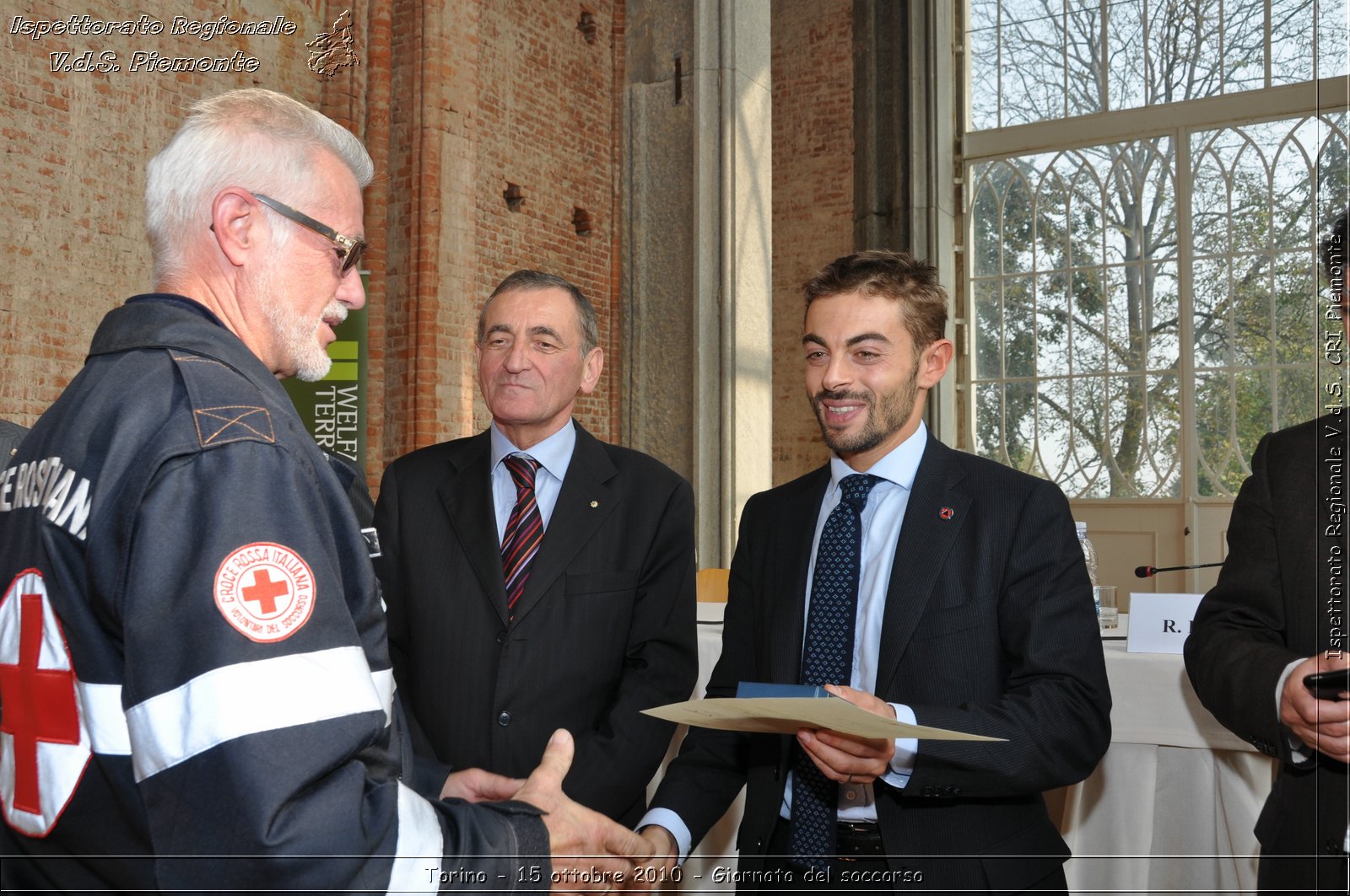 Torino - 15 ottobre 2010 - Fondazione CRT, Giornata del soccorso -  Croce Rossa Italiana - Ispettorato Regionale Volontari del Soccorso Piemonte