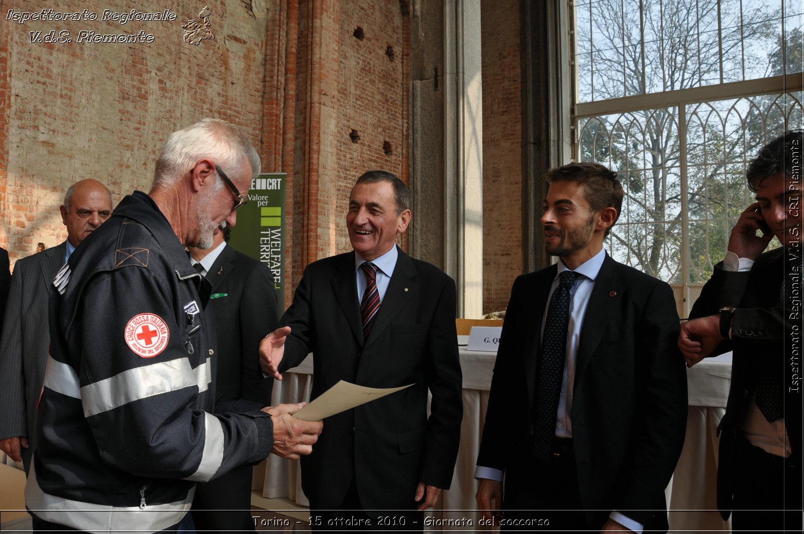 Torino - 15 ottobre 2010 - Fondazione CRT, Giornata del soccorso -  Croce Rossa Italiana - Ispettorato Regionale Volontari del Soccorso Piemonte