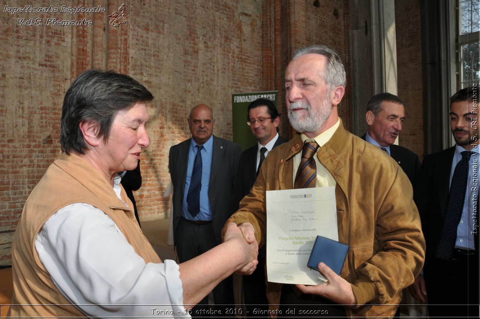 Torino - 15 ottobre 2010 - Fondazione CRT, Giornata del soccorso -  Croce Rossa Italiana - Ispettorato Regionale Volontari del Soccorso Piemonte