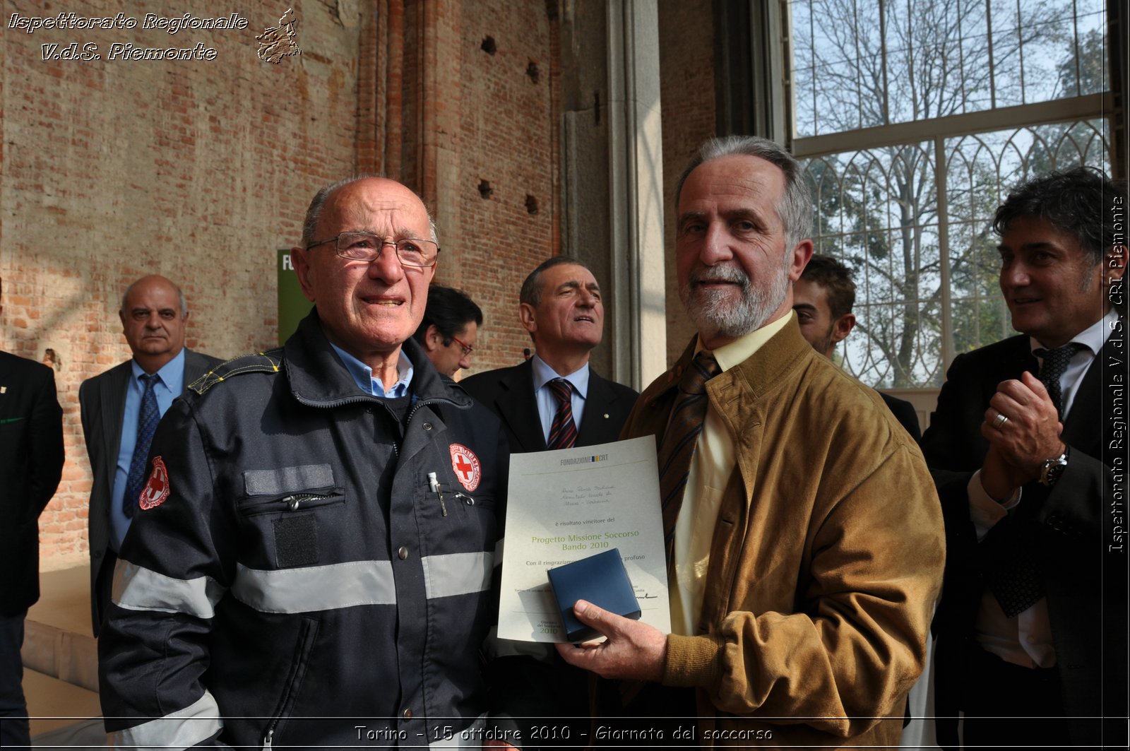 Torino - 15 ottobre 2010 - Fondazione CRT, Giornata del soccorso -  Croce Rossa Italiana - Ispettorato Regionale Volontari del Soccorso Piemonte