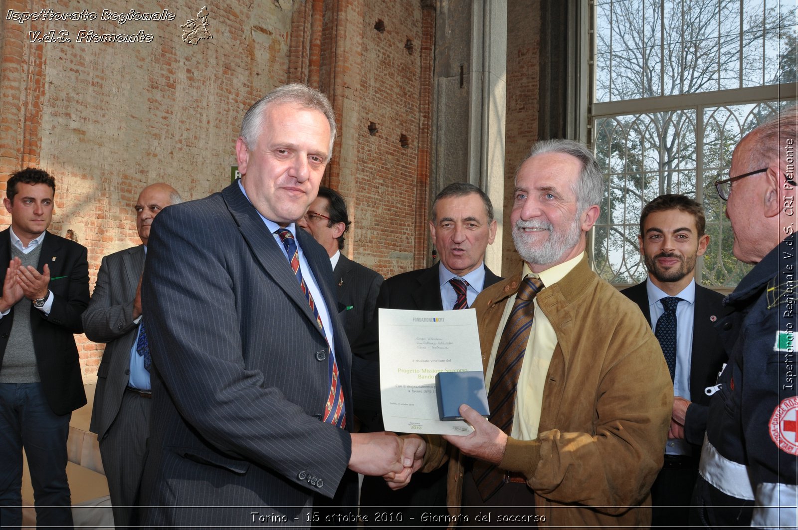 Torino - 15 ottobre 2010 - Fondazione CRT, Giornata del soccorso -  Croce Rossa Italiana - Ispettorato Regionale Volontari del Soccorso Piemonte