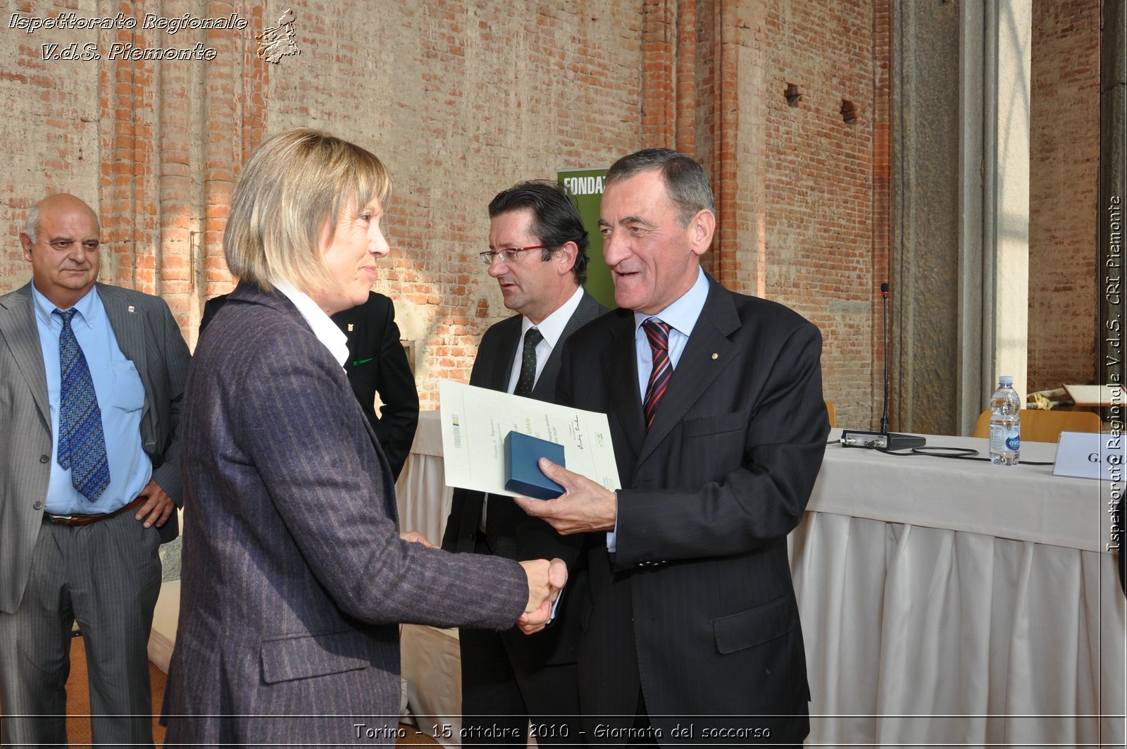 Torino - 15 ottobre 2010 - Fondazione CRT, Giornata del soccorso -  Croce Rossa Italiana - Ispettorato Regionale Volontari del Soccorso Piemonte